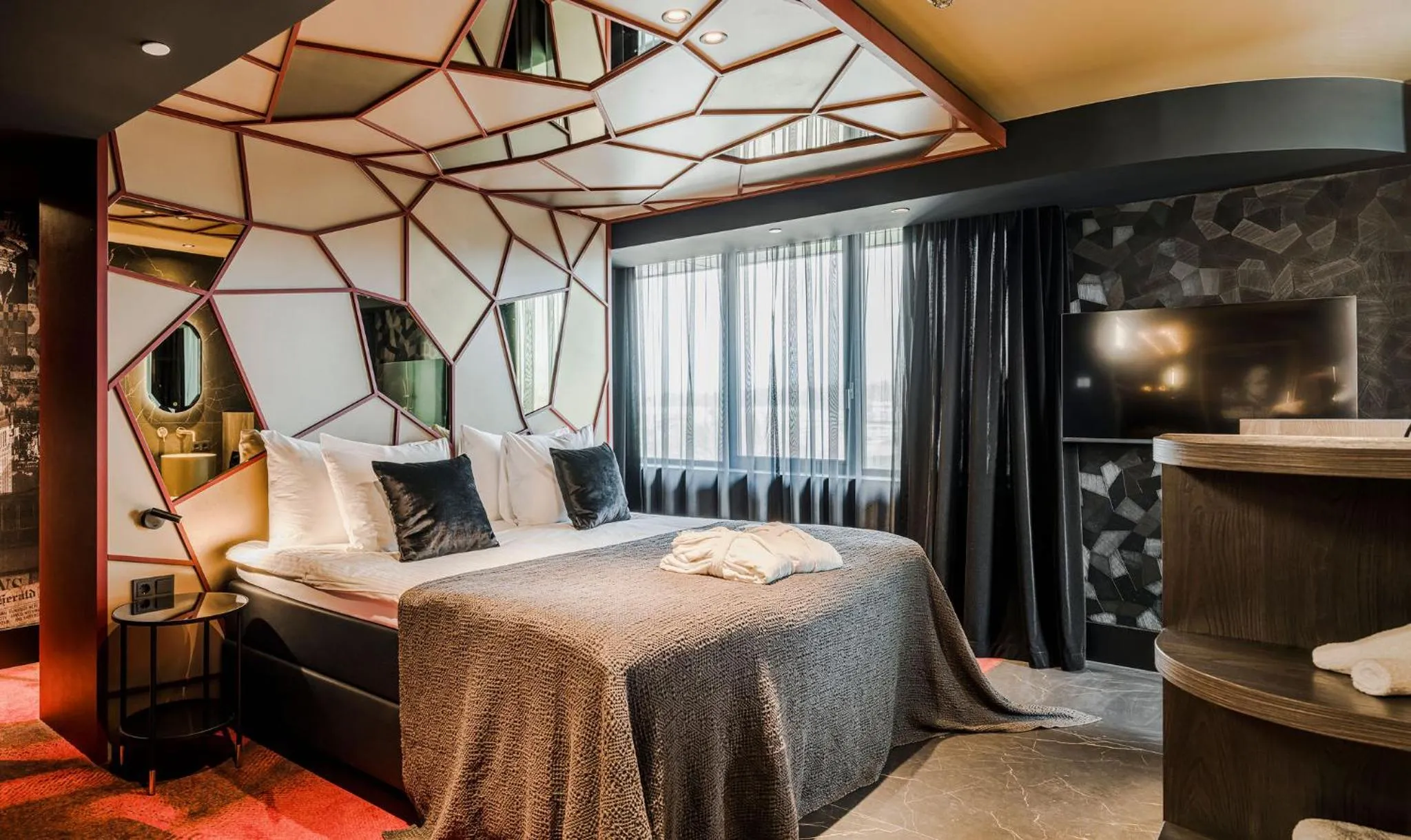 Bed in Van der Valk Hotel Dordrecht