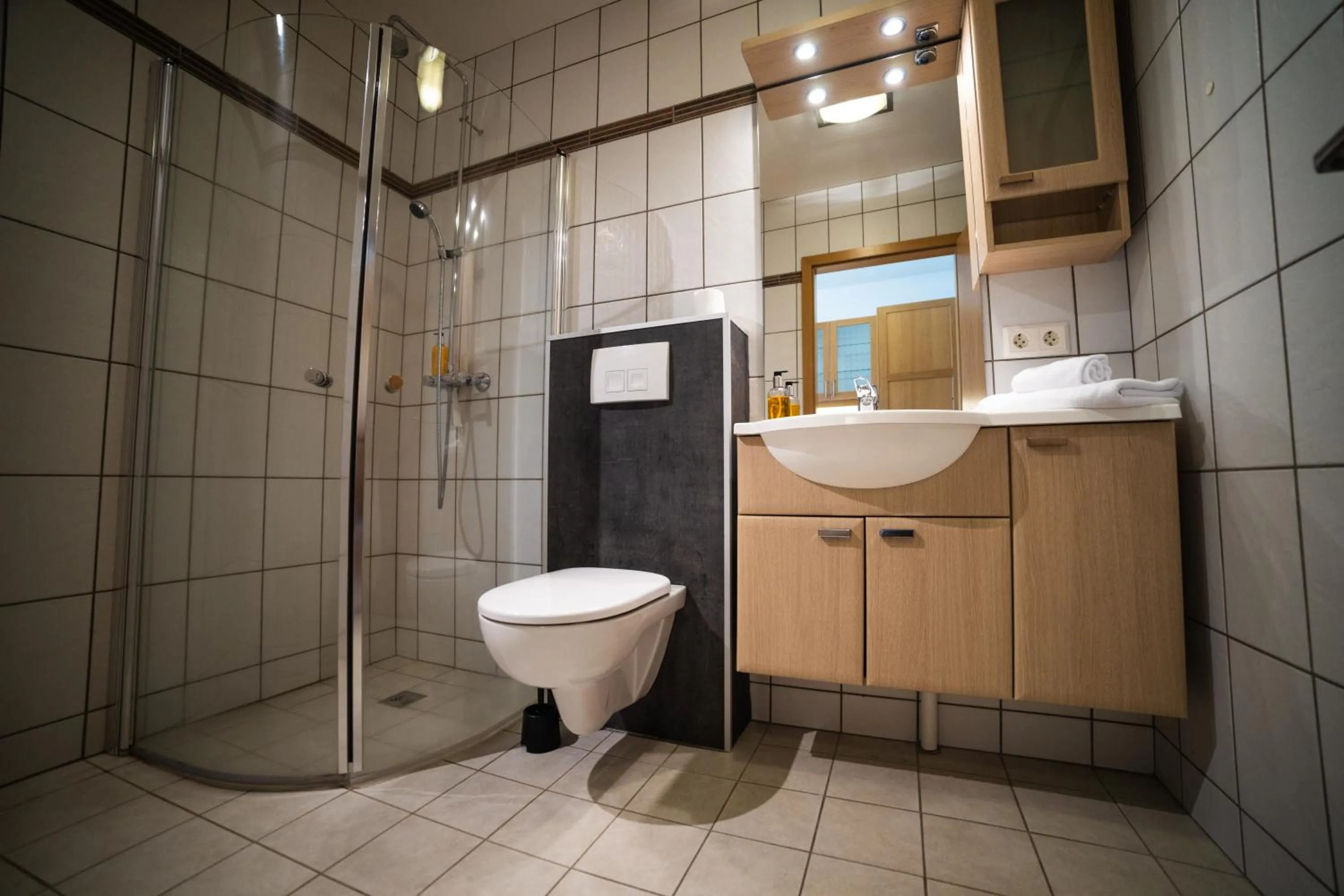 Bathroom in Hotel Laxarbakki