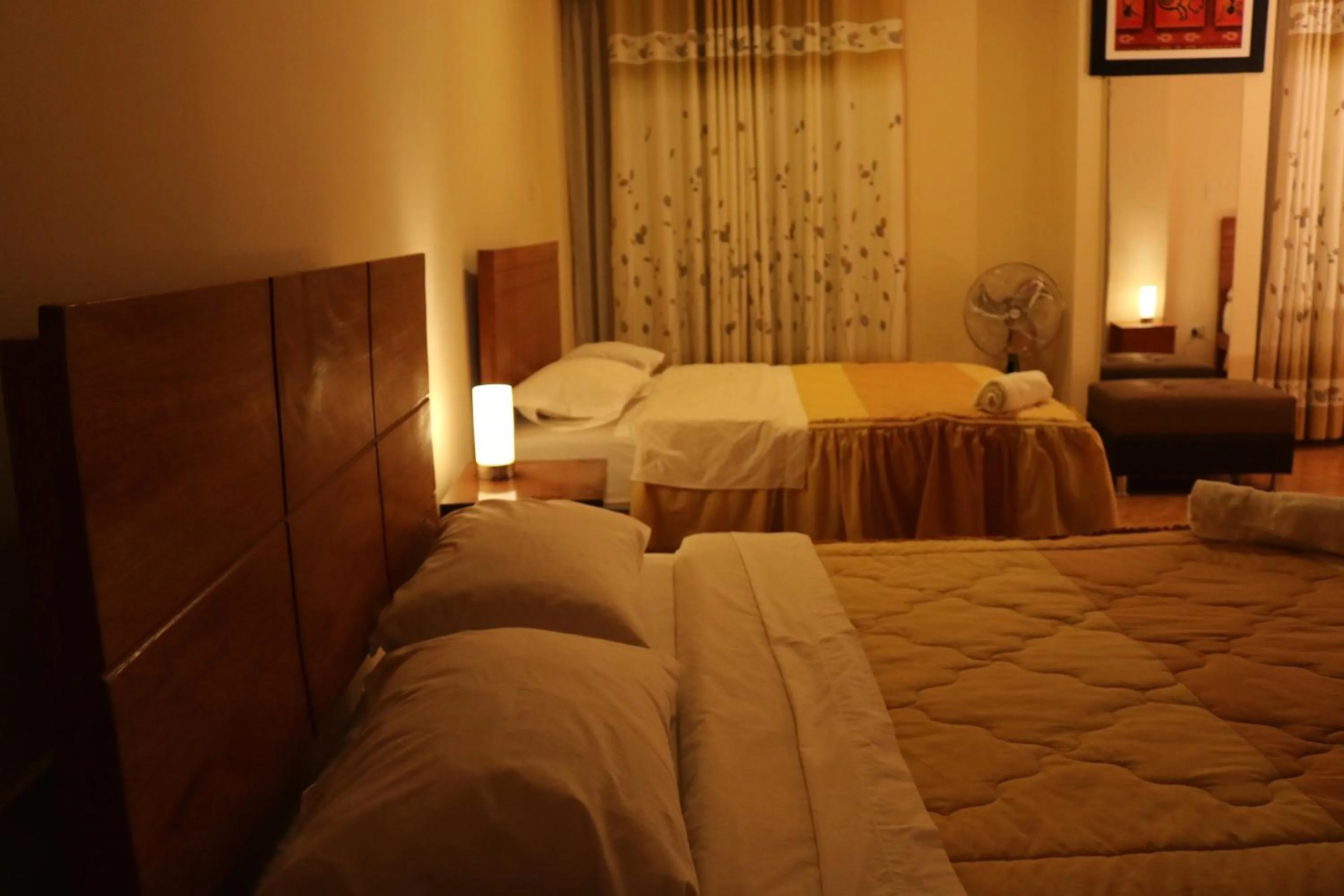 Bed in hotel el parral suite