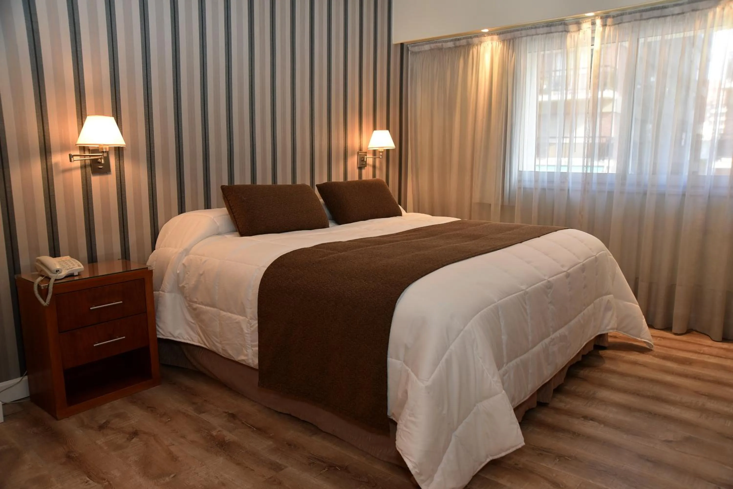 Bed in Gran Hotel Skorpios