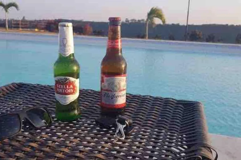 Swimming pool in Casa Retrô Chique Bananeiras - Cond Yes Banana