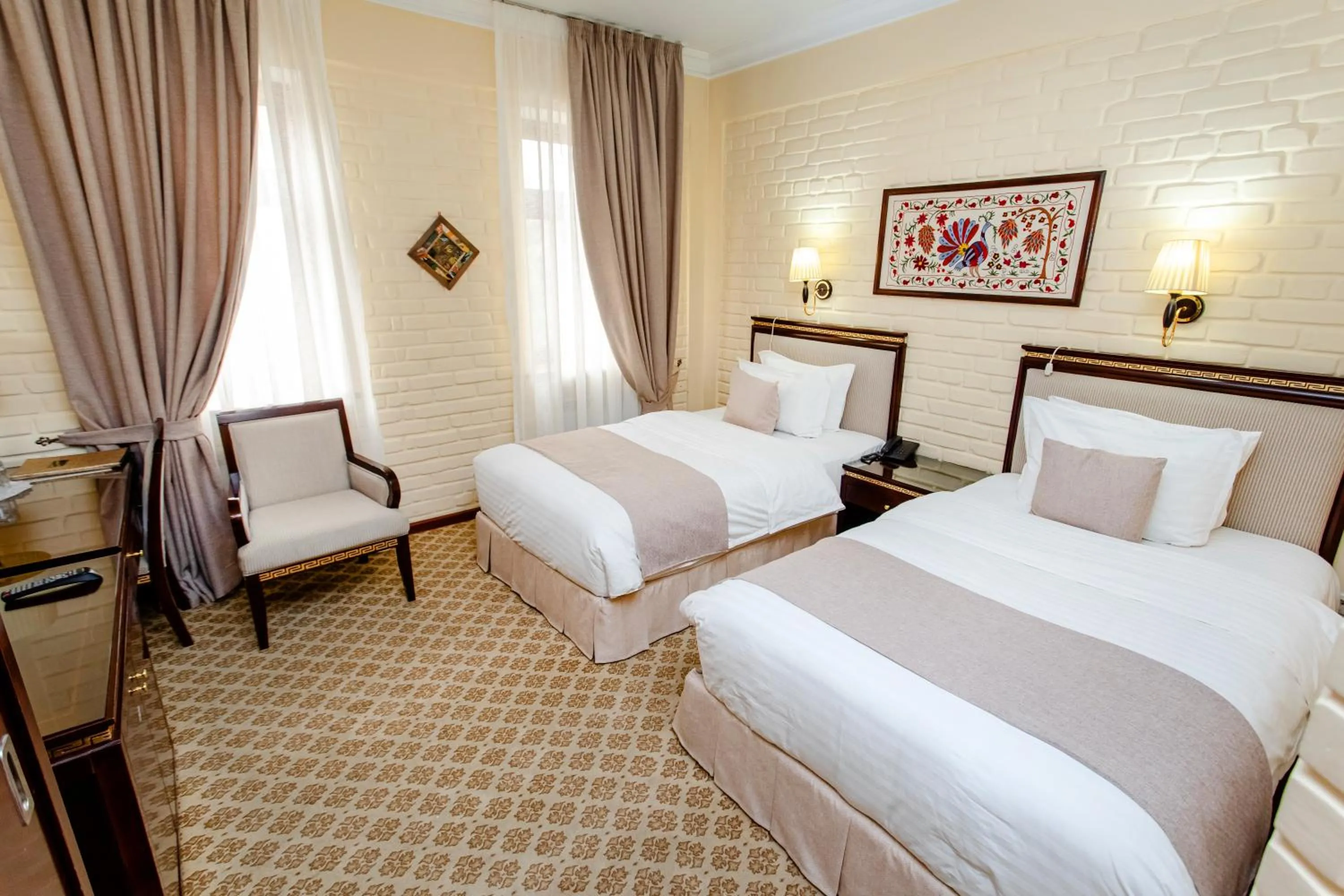Bed in Hotel Grand Samarkand Superior - A