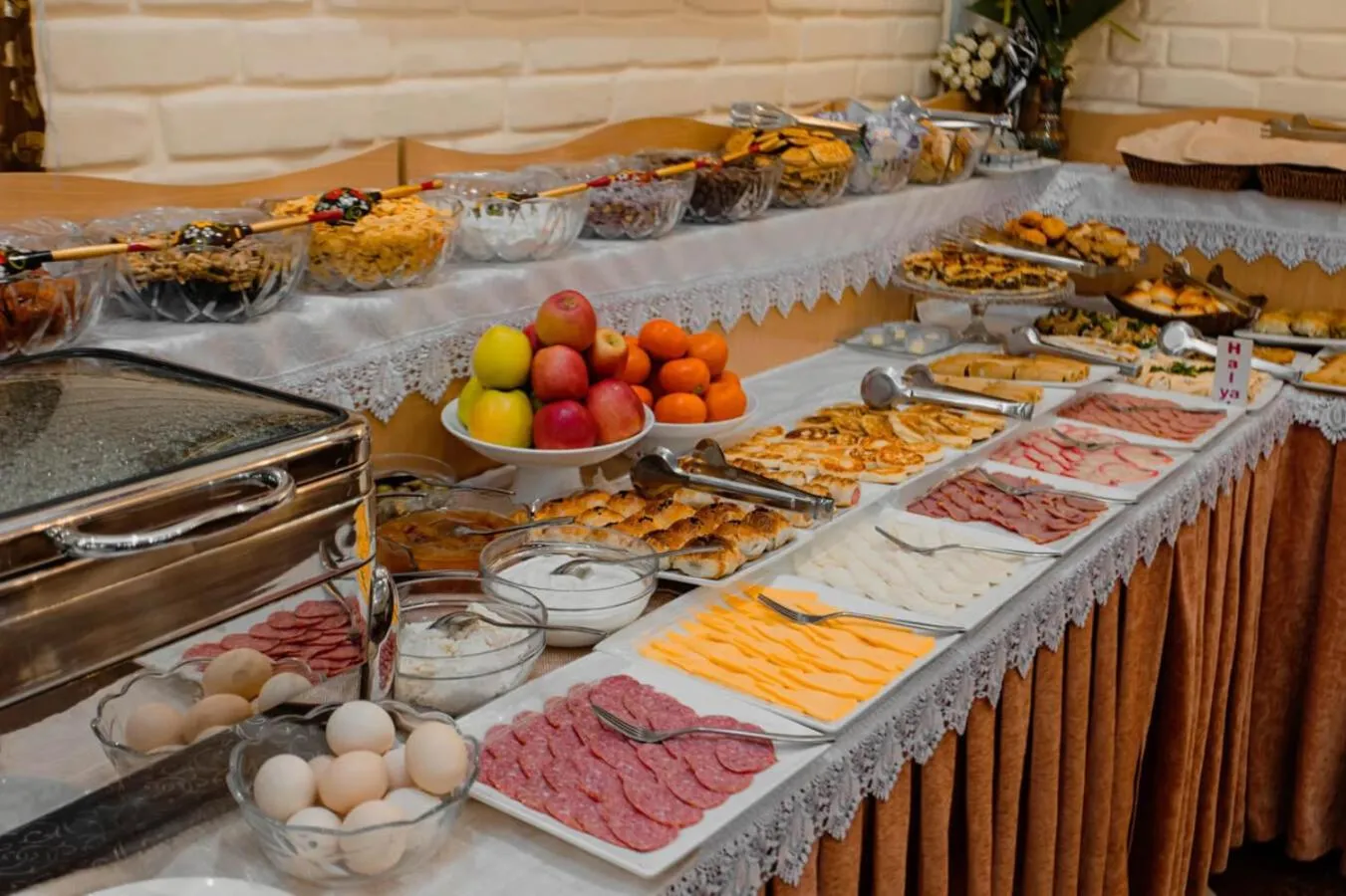 Buffet breakfast in Hotel Grand Samarkand Superior - A