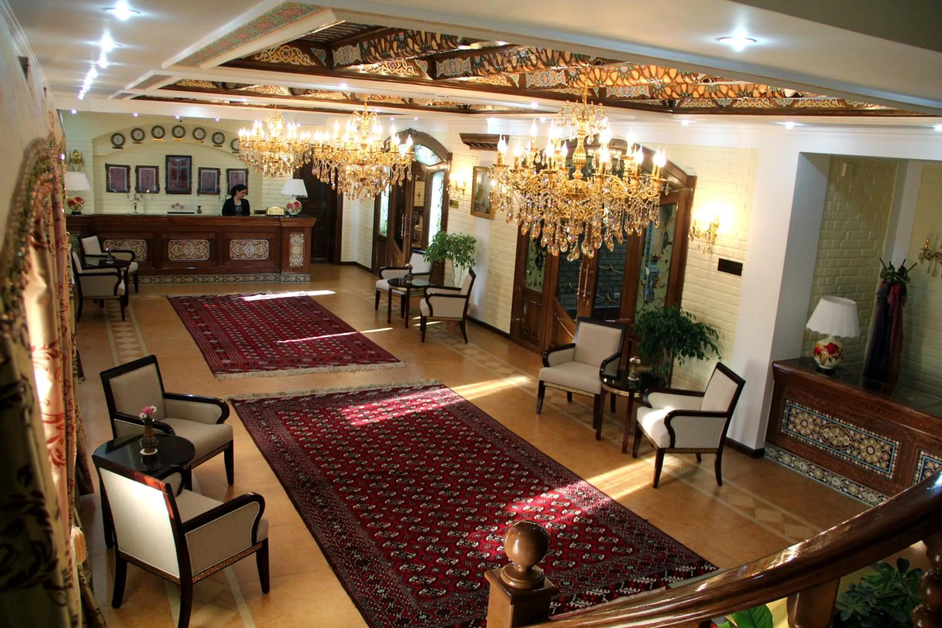 Lobby or reception in Hotel Grand Samarkand Superior - A