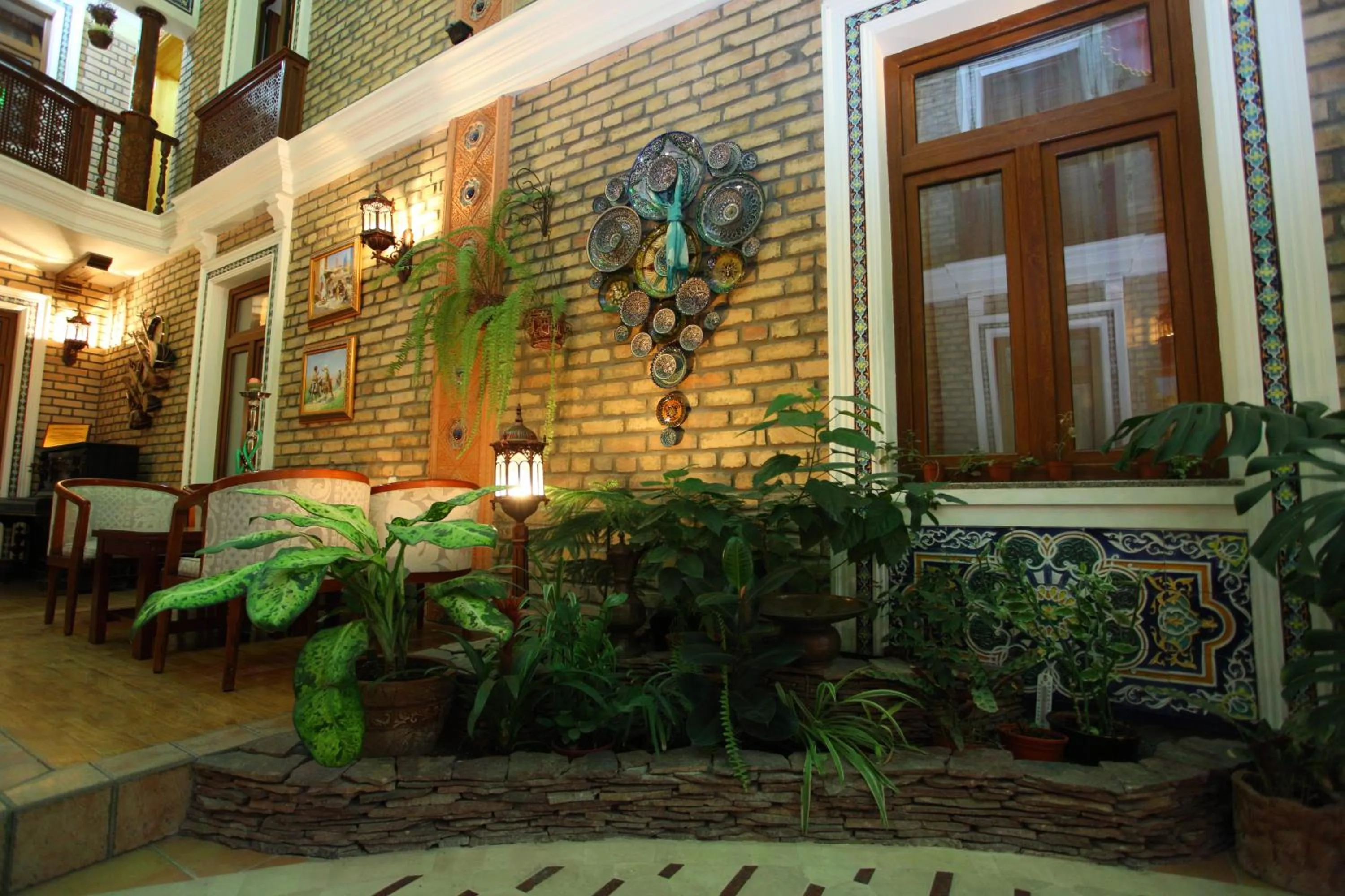 Decorative detail in Hotel Grand Samarkand Superior - A