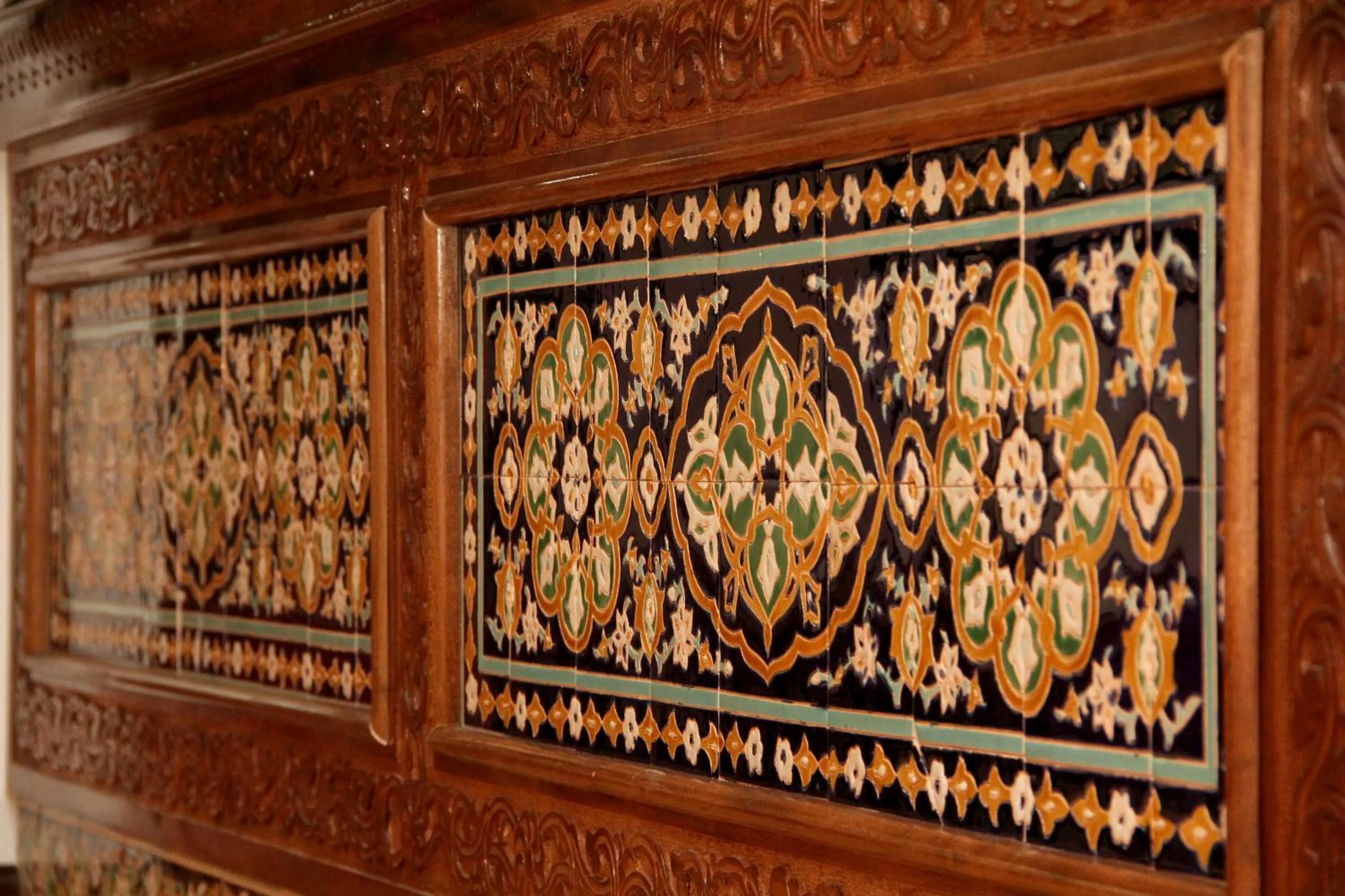 Decorative detail in Hotel Grand Samarkand Superior - A