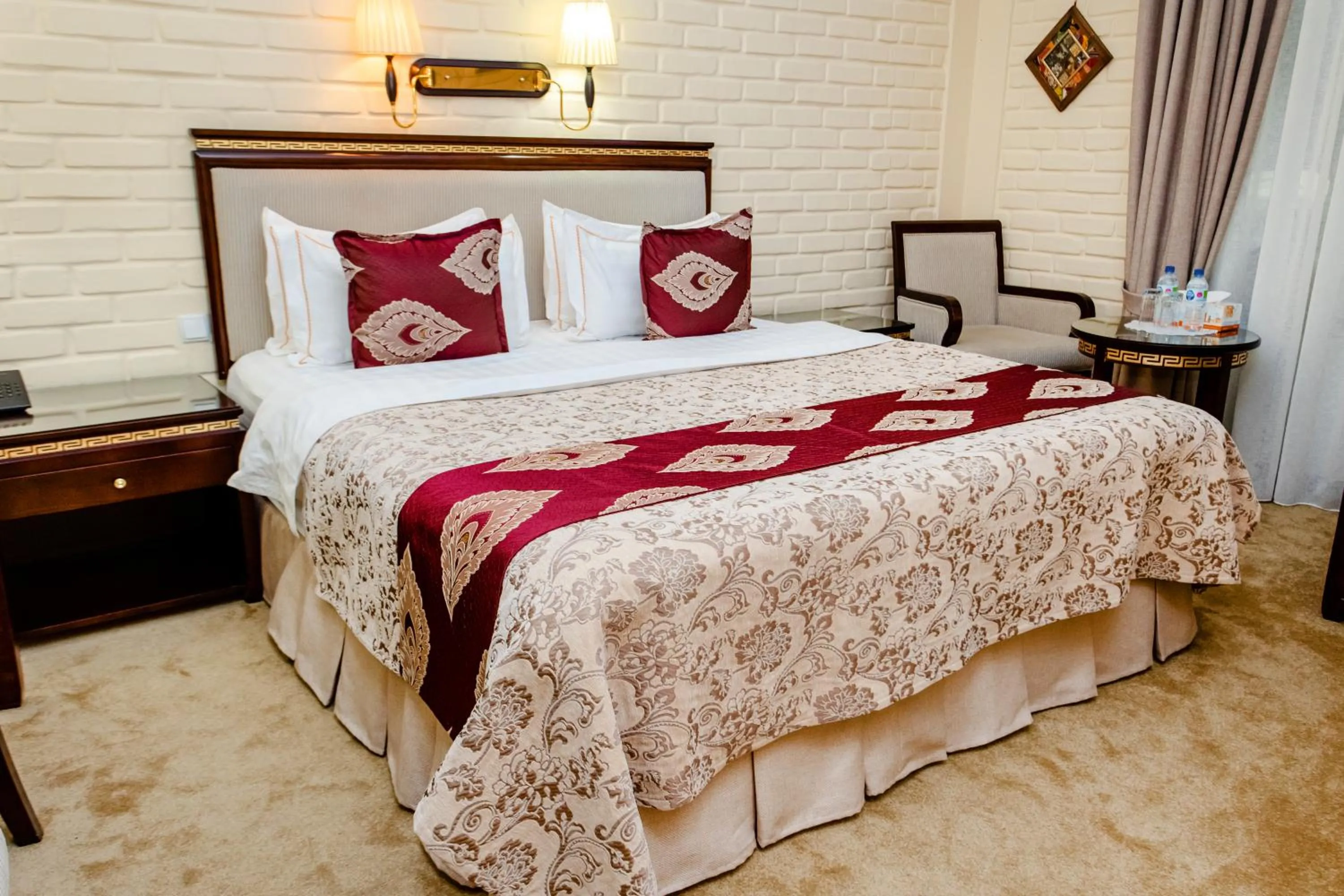 Bed in Hotel Grand Samarkand Superior - A