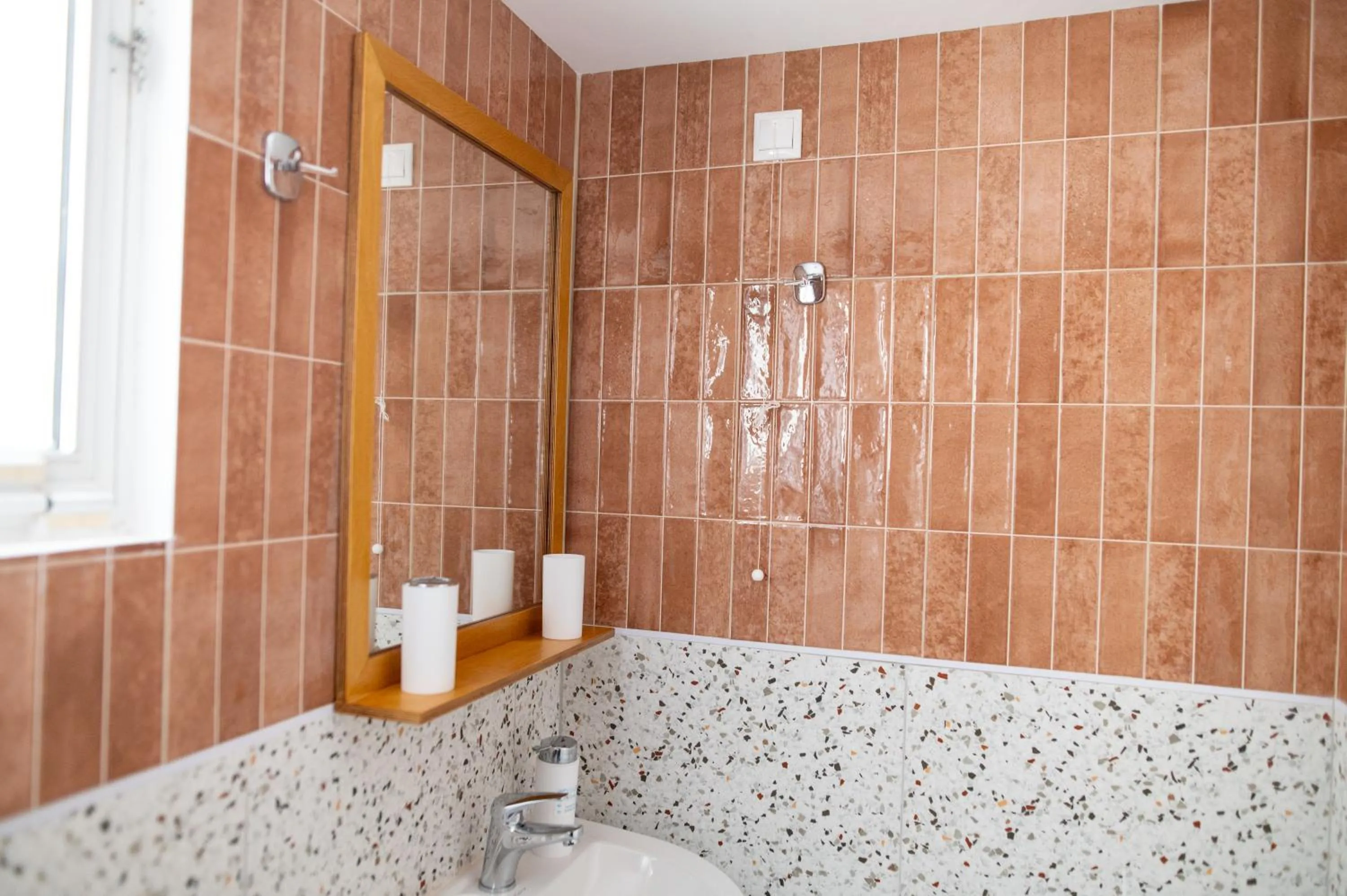 Shower in Achilleas Hotel Apartments