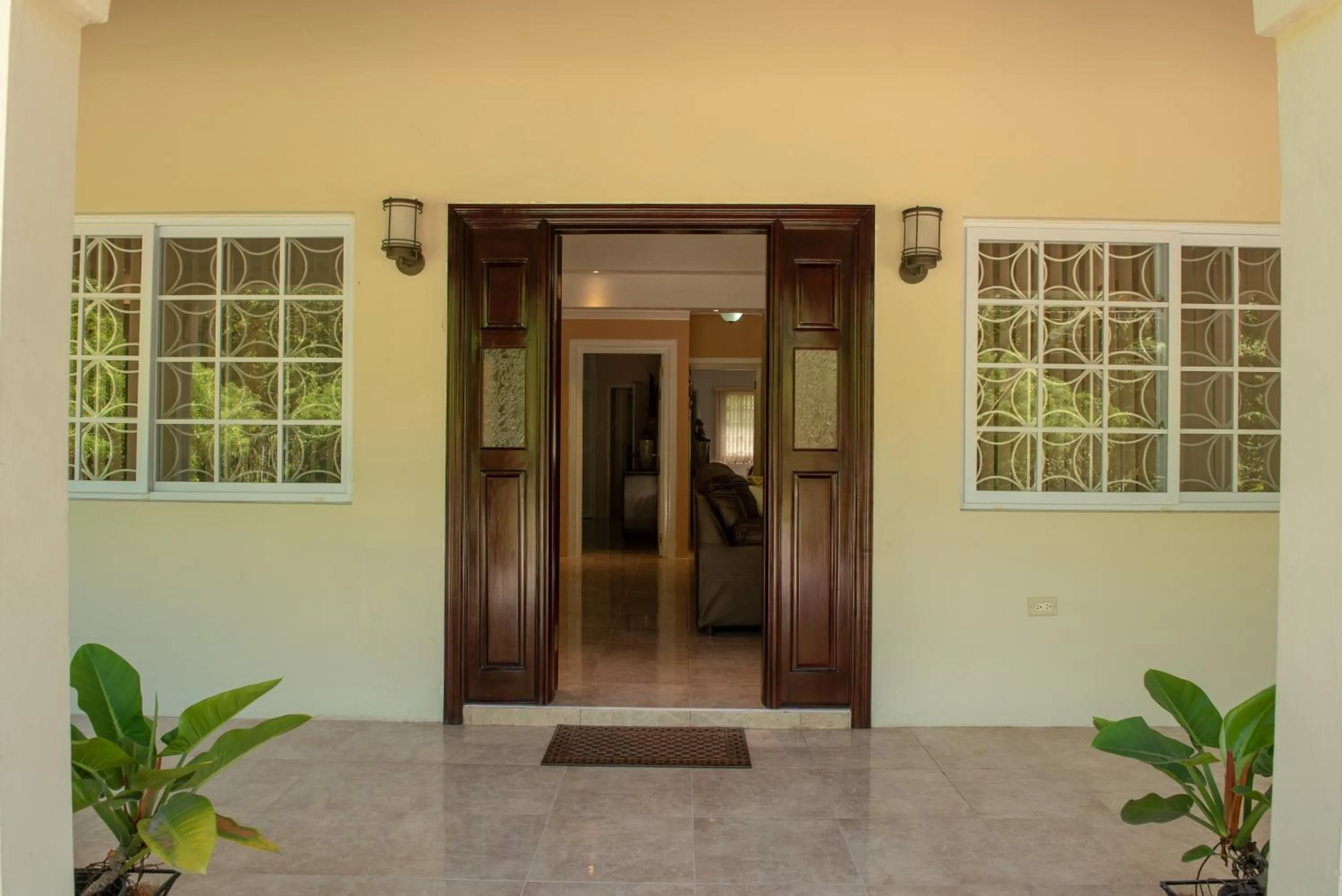 Facade/entrance in Tropical Escape Villa