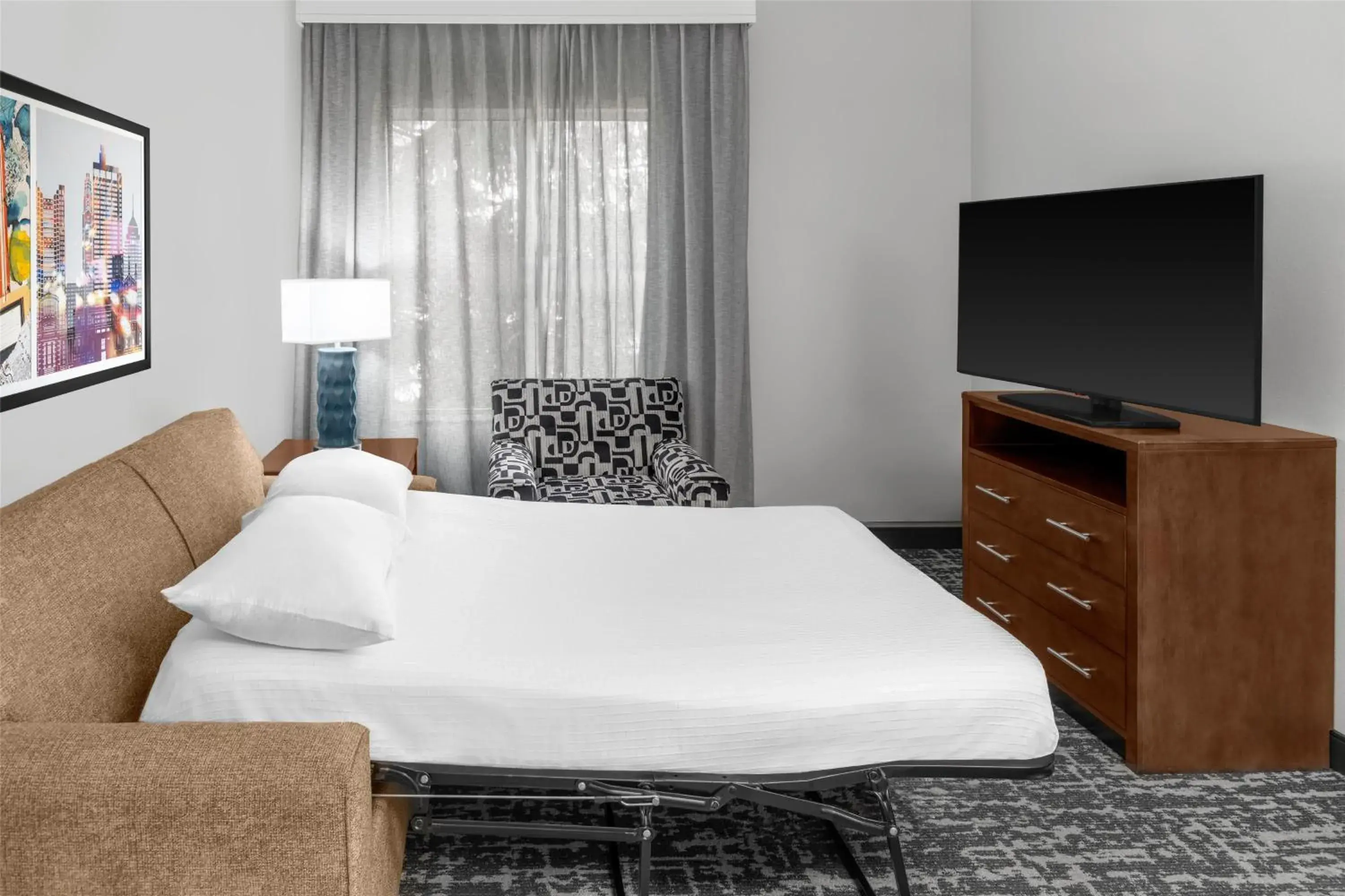 Suite with Two Queen Beds and Tub - Mobility and Hearing Access/Non-Smoking in Homewood Suites Columbus - Airport Suite with Two Queen Beds and Tub - Mobility and Hearing Access/Non-Smoking in Homewood Suites Columbus - Airport
