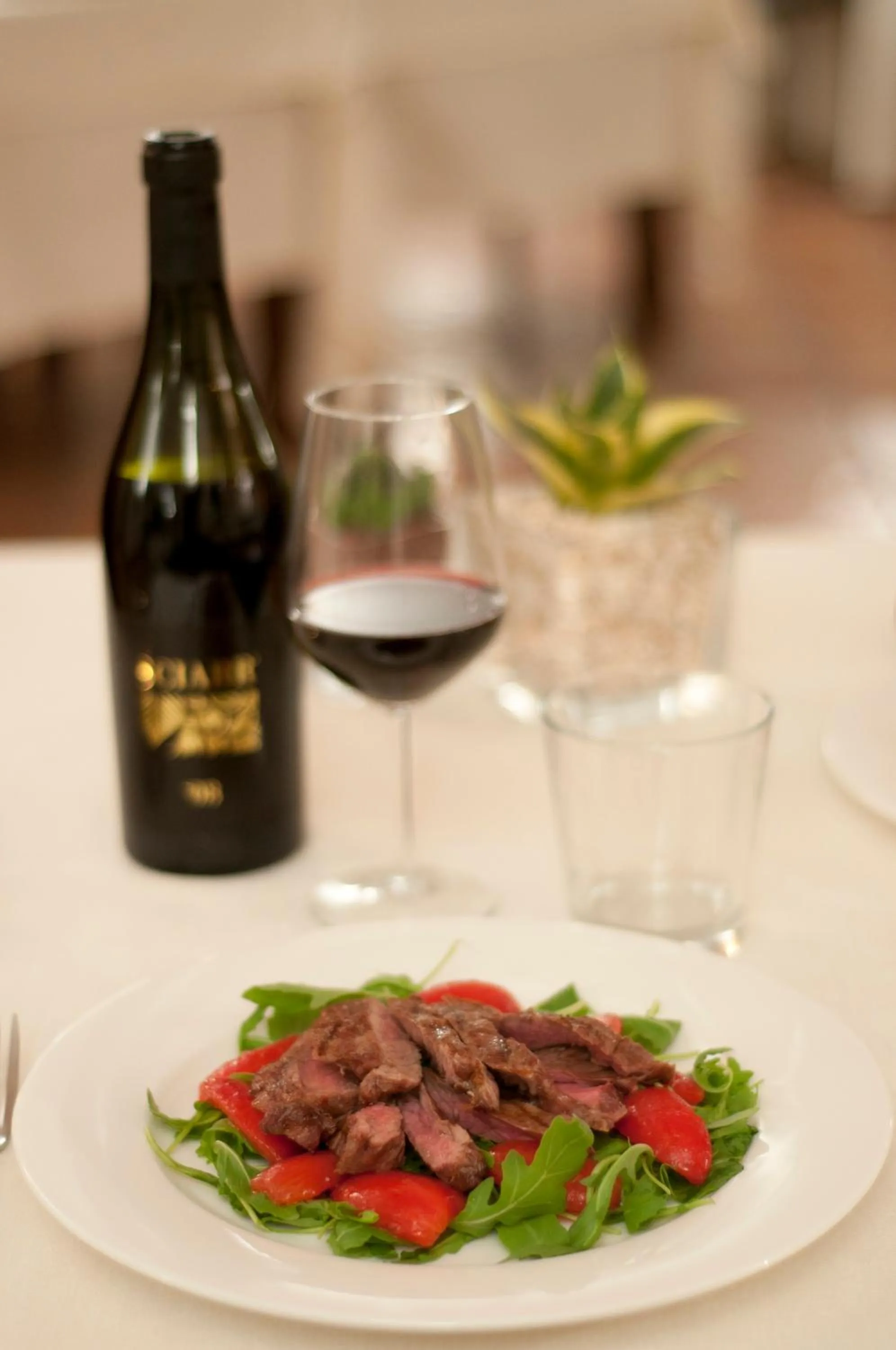 Food close-up in Queen Hotel