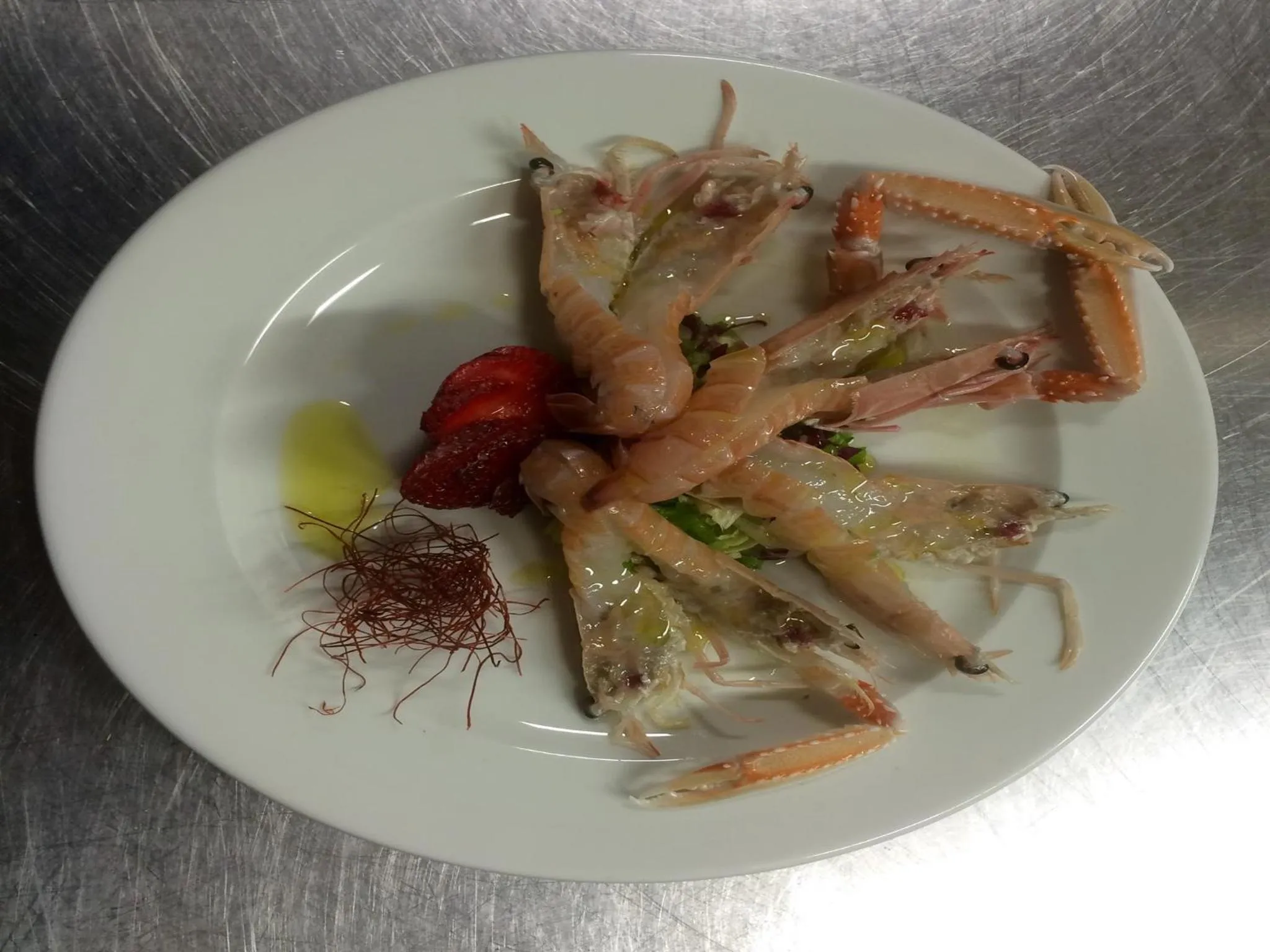 Food close-up in Queen Hotel