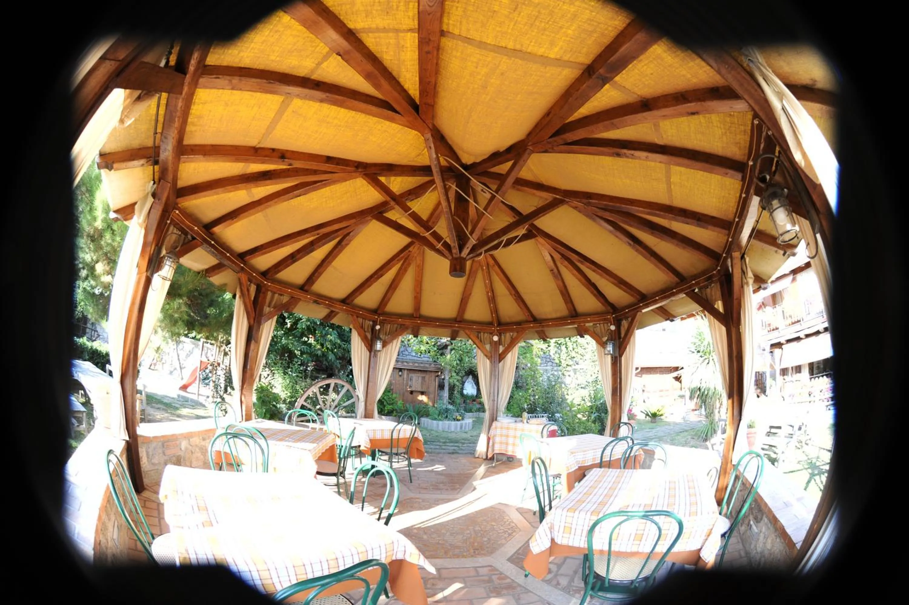 Patio in Agriturismo La Baita