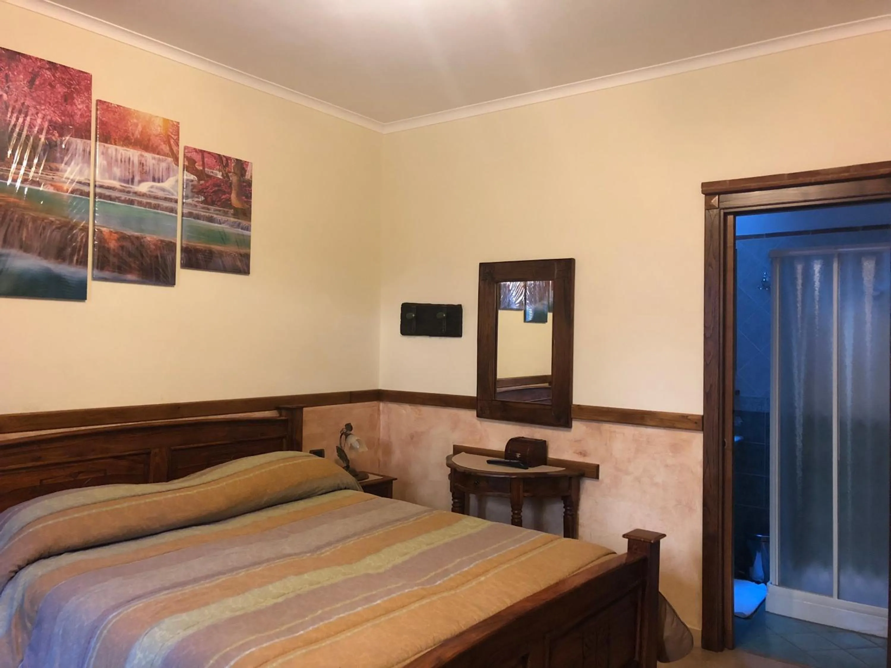 Bed in Agriturismo La Baita