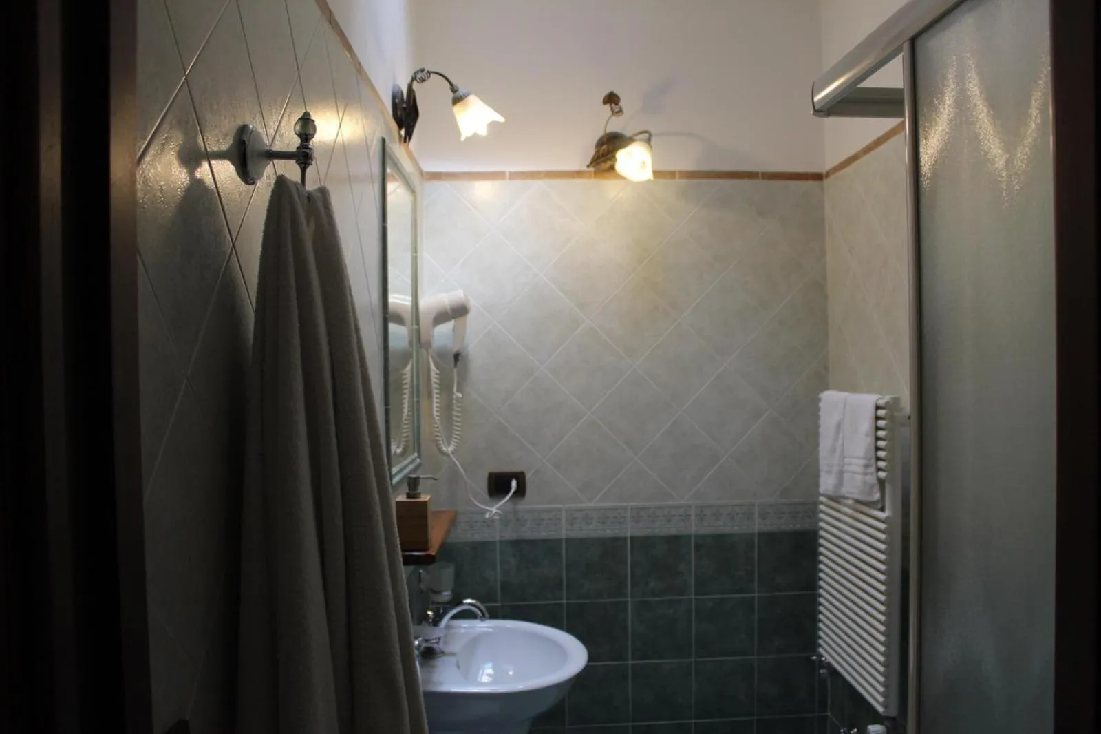 Bathroom in Agriturismo La Baita