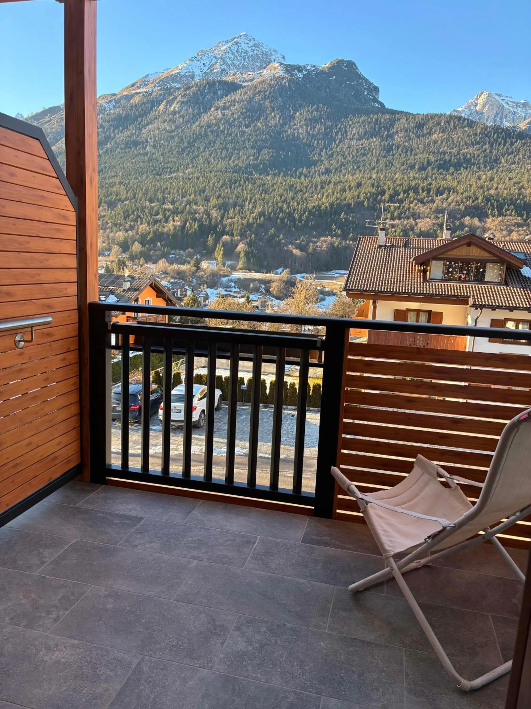 Garden view in Residence Cima Tosa