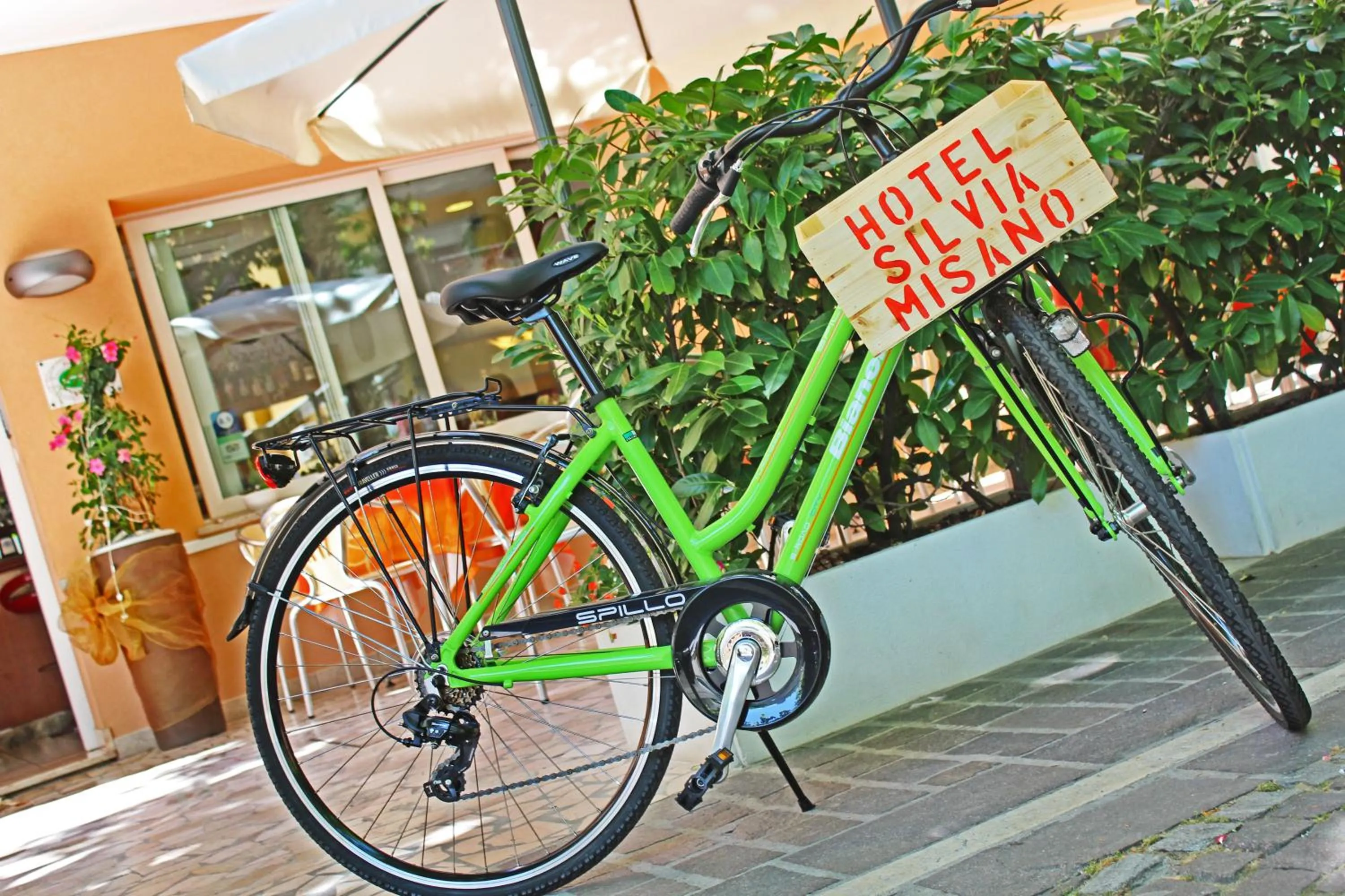 Facade/entrance in Hotel Silvia