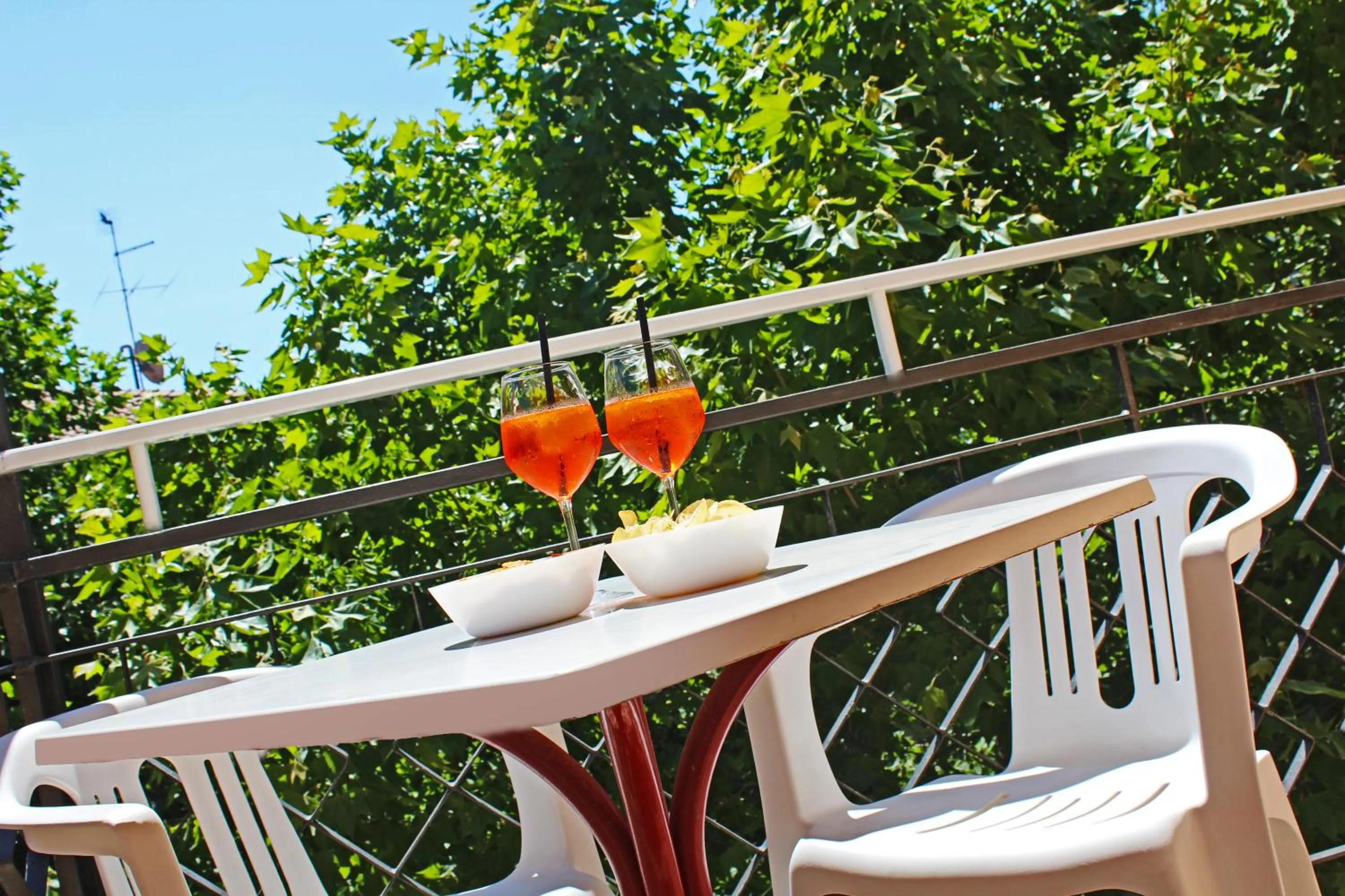 Patio in Hotel Silvia