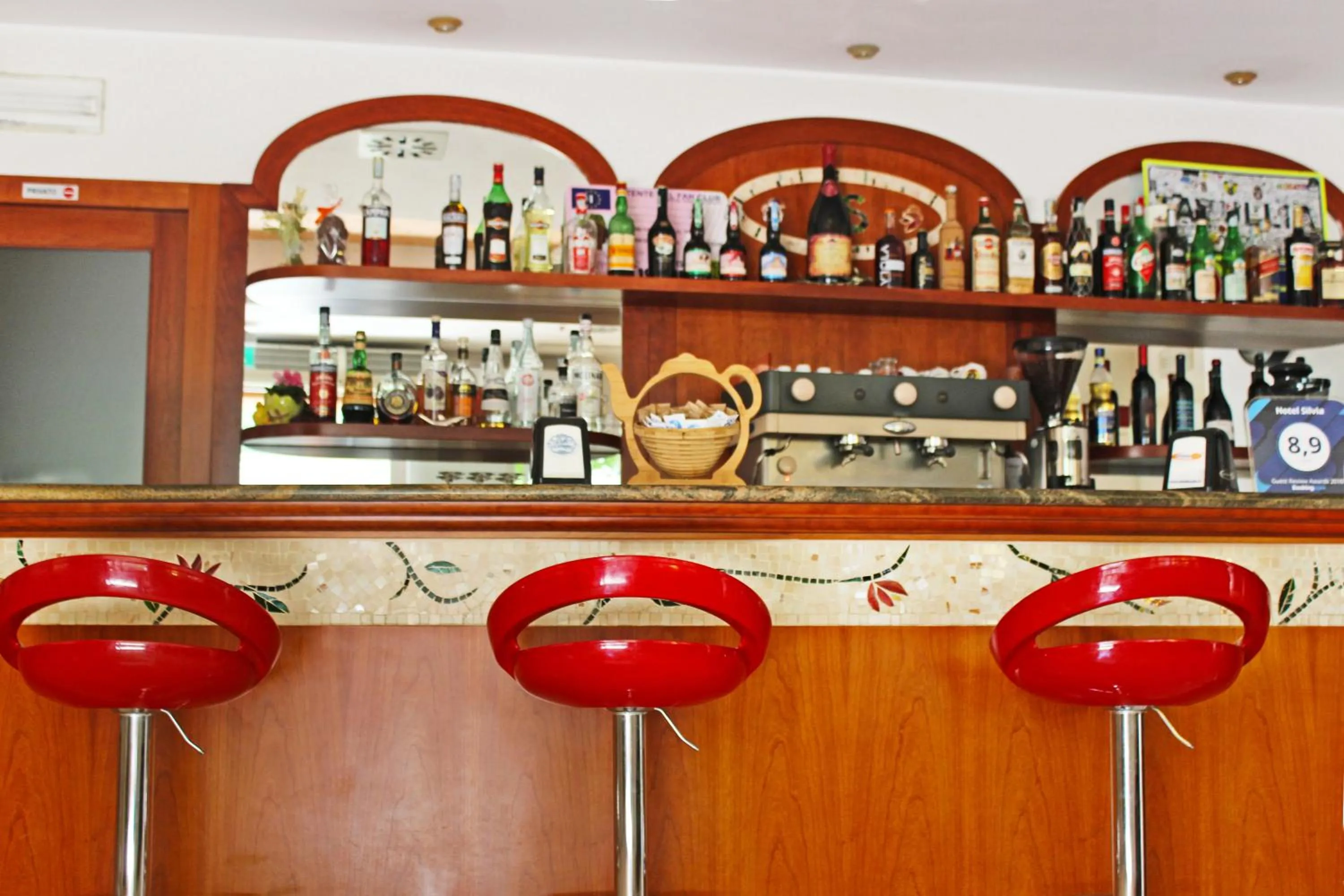 Lounge or bar in Hotel Silvia