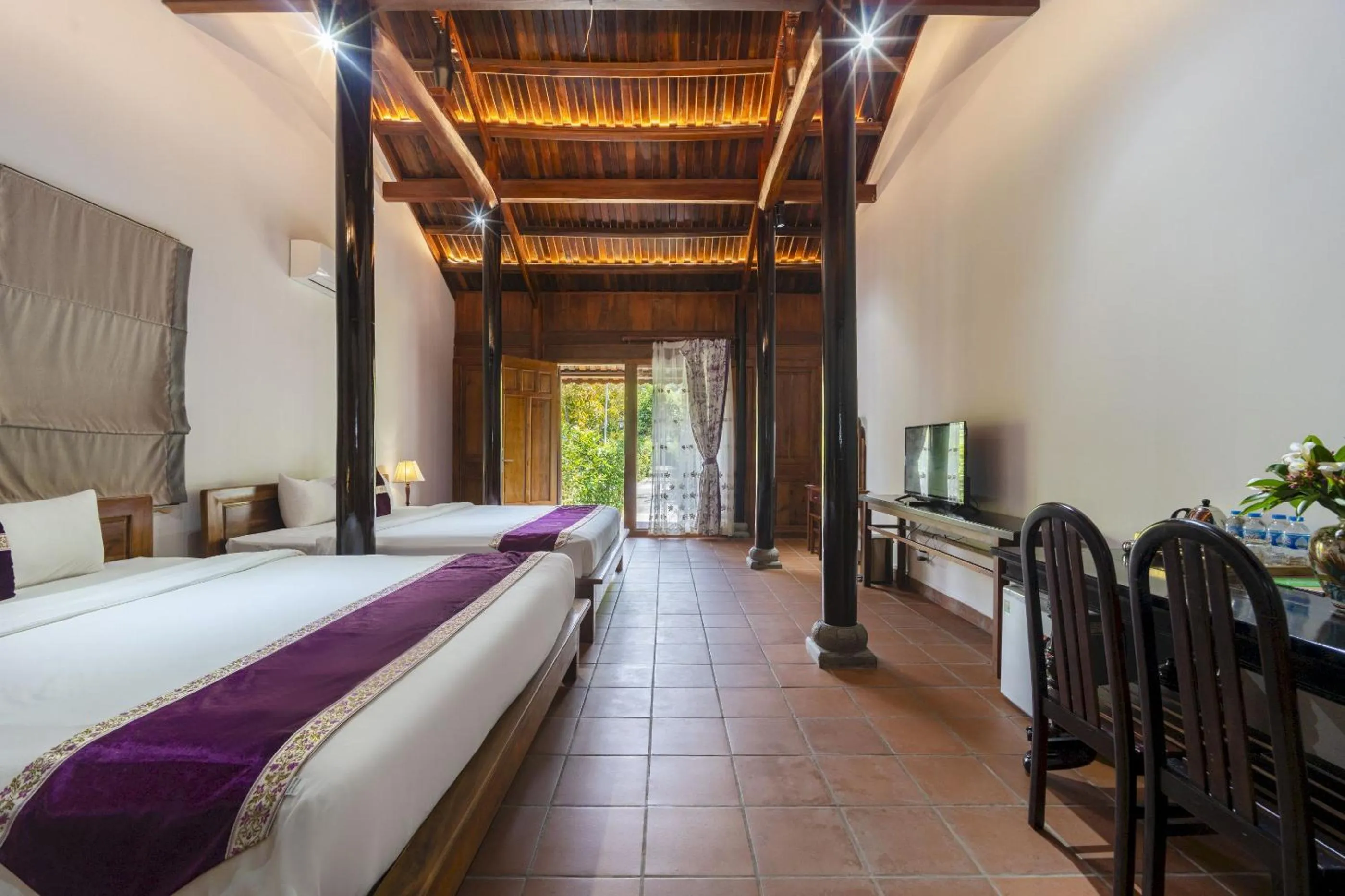 Bedroom, Bed in Maison Du VietNam Resort & Spa