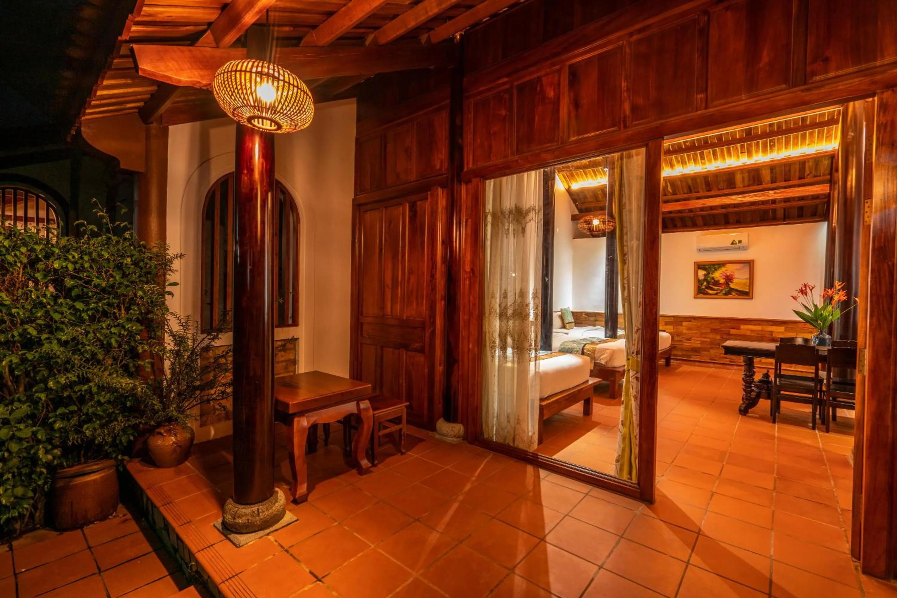 Bedroom in Maison Du VietNam Resort & Spa