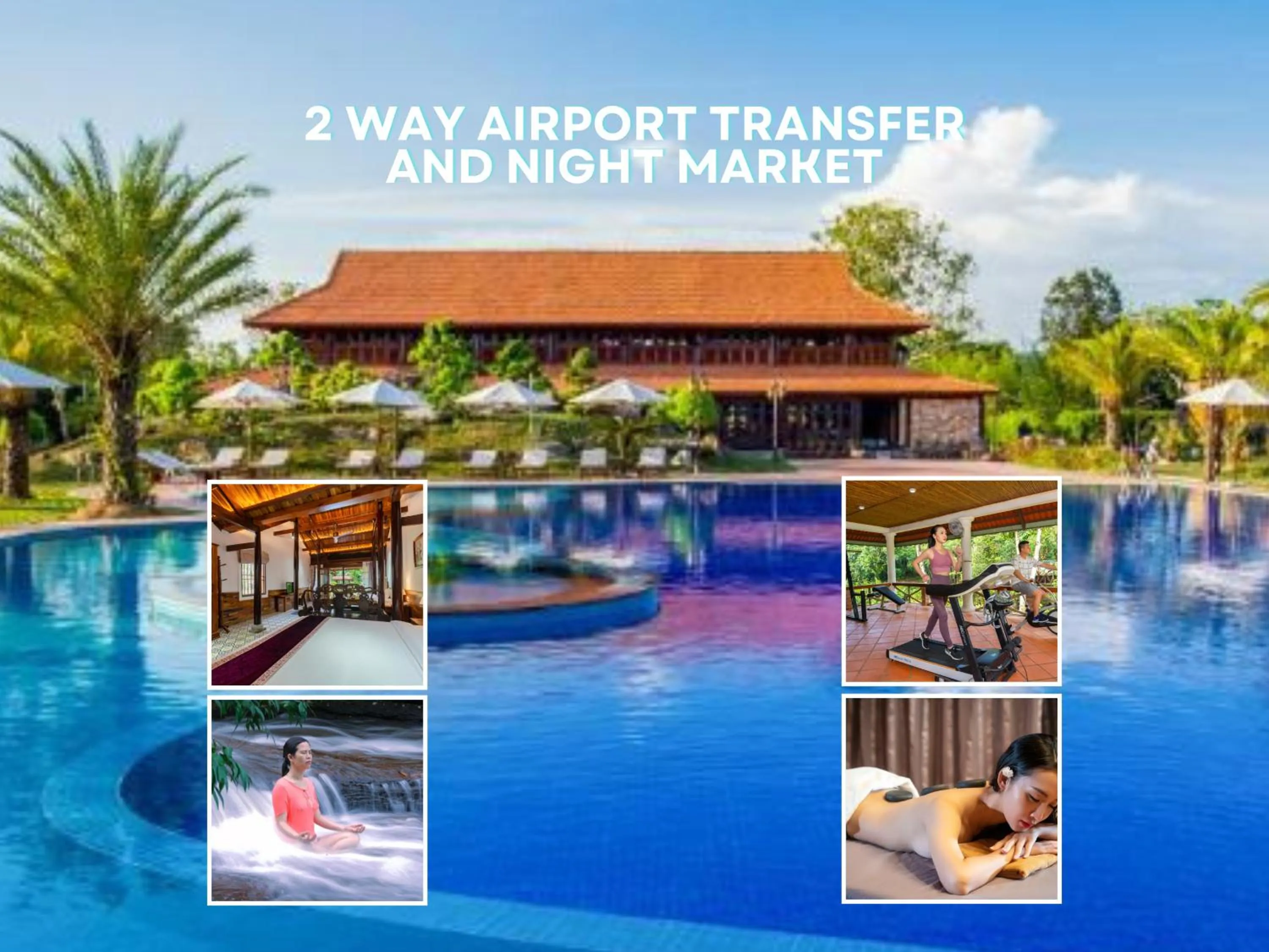 Swimming pool in Maison Du VietNam Resort & Spa