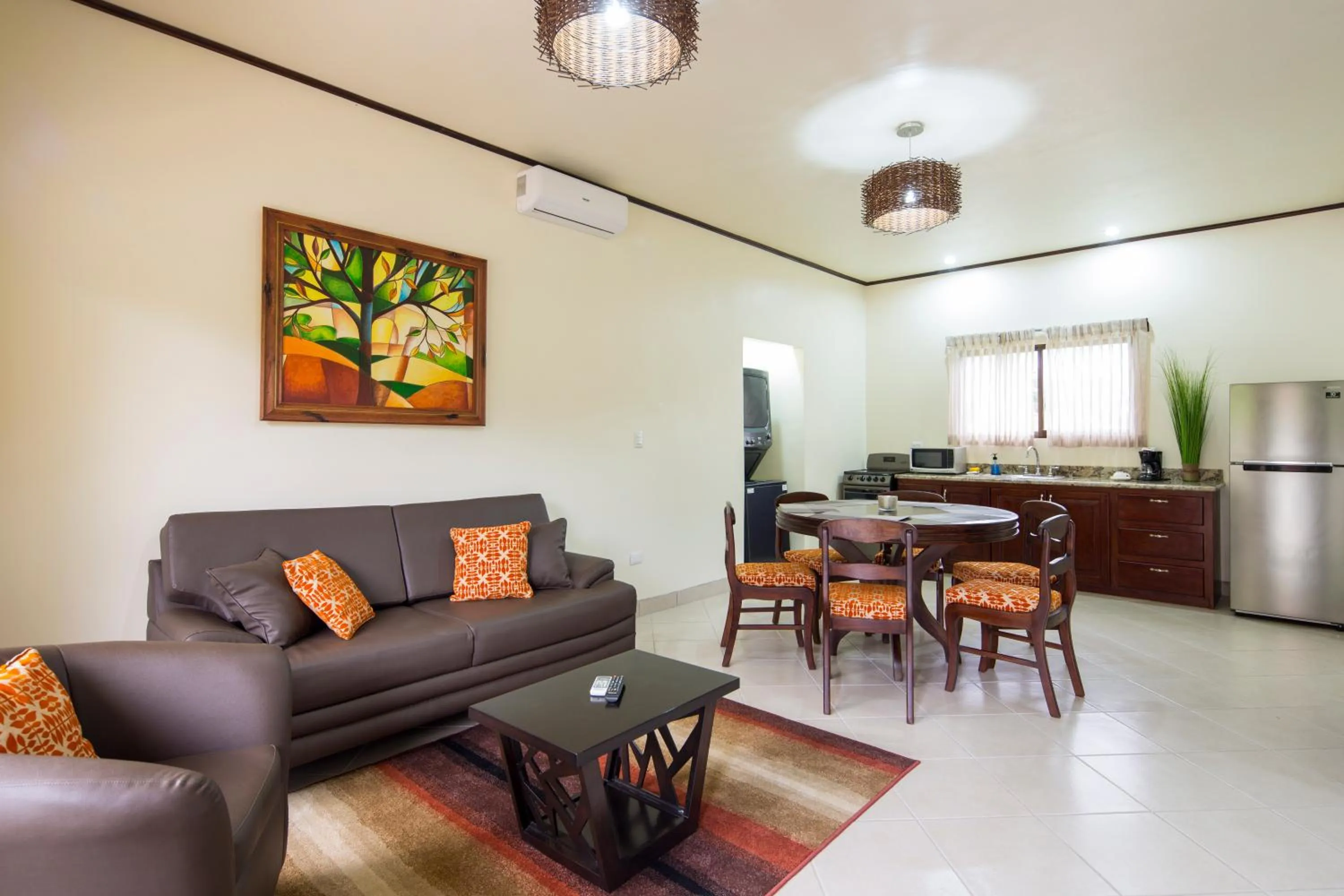Living room in Arenal Volcano Inn
