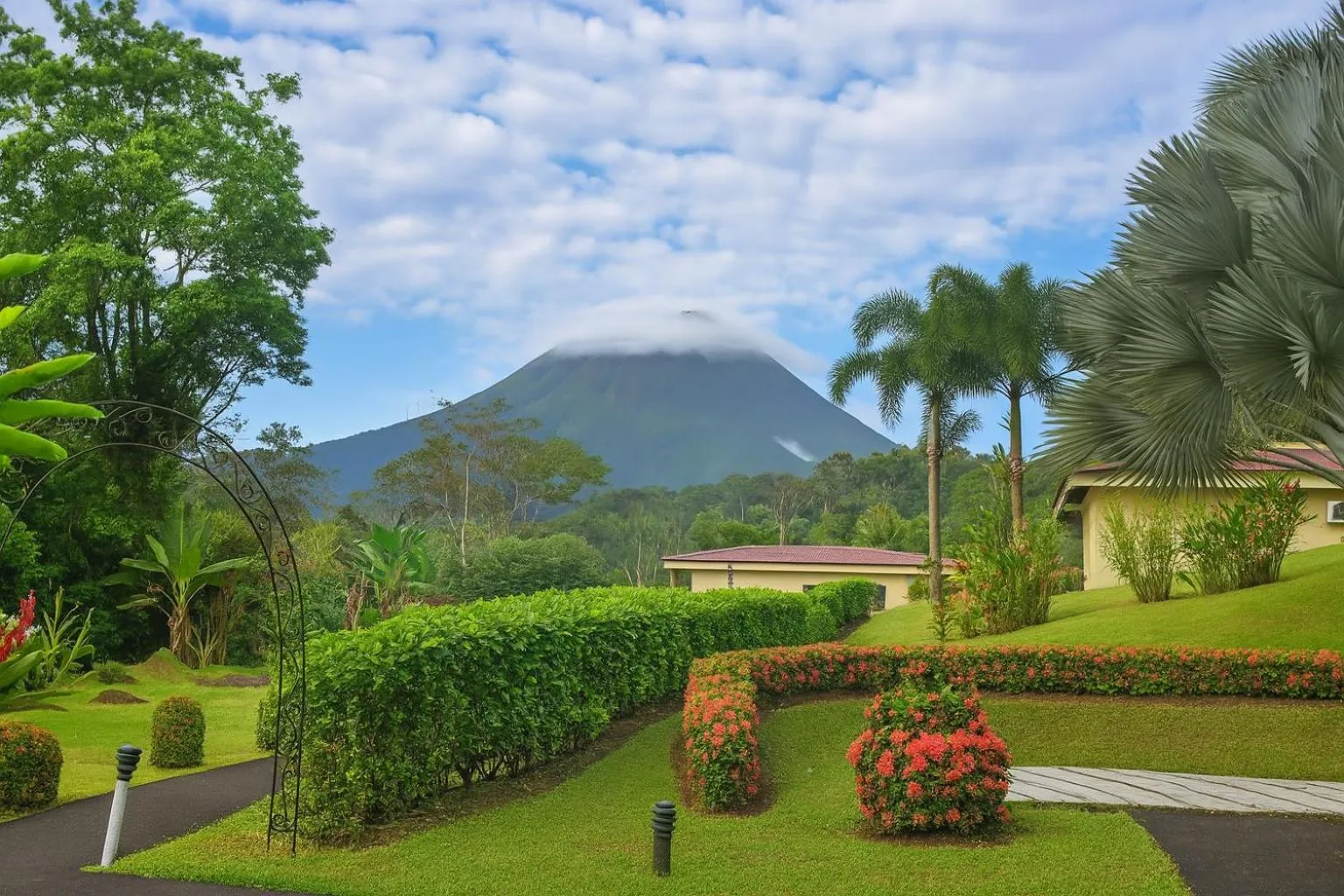 Landmark view in Arenal Volcano Inn