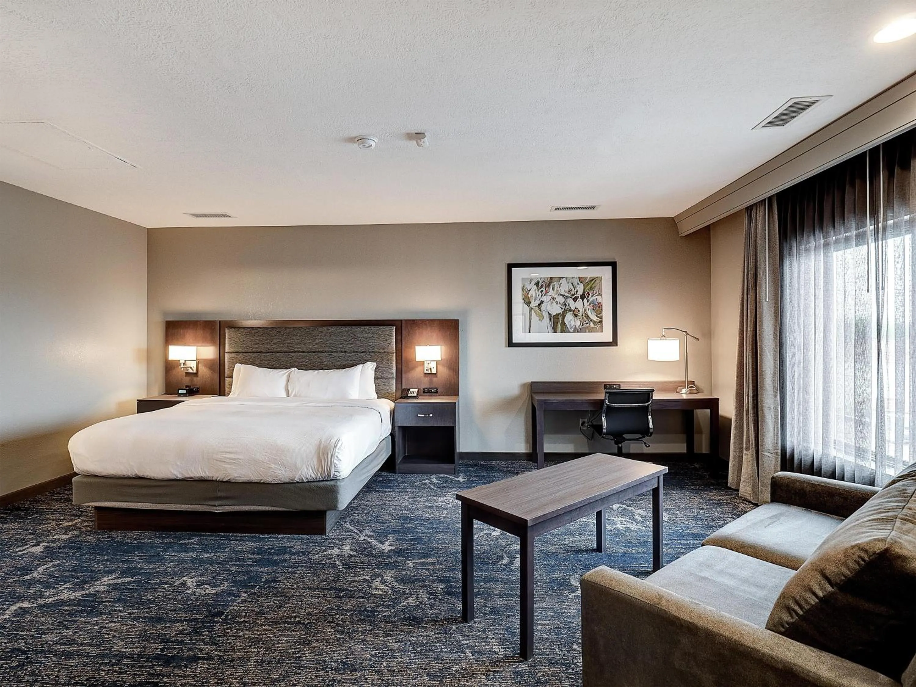 Bedroom, Bed in DoubleTree by Hilton Bloomington