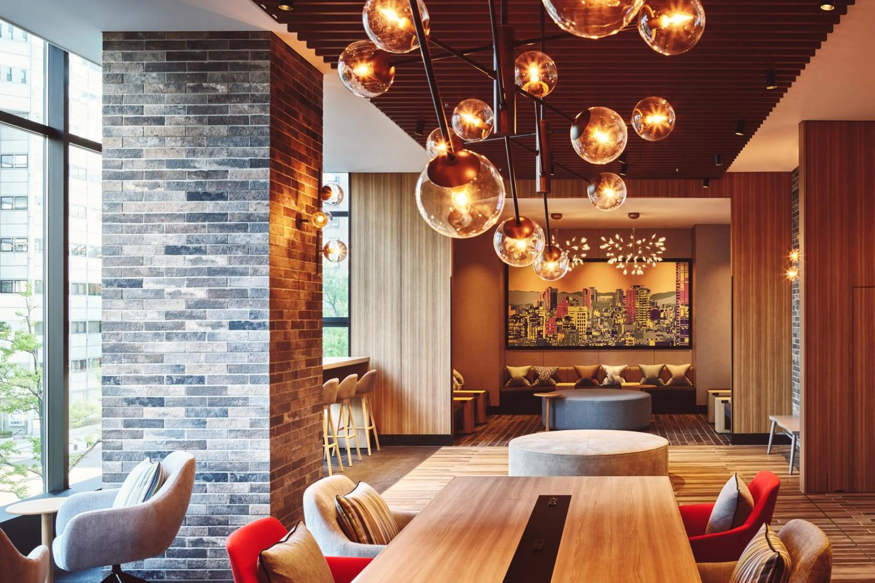 Lobby or reception in Holiday Inn Express Osaka City Centre- Midosuji by IHG