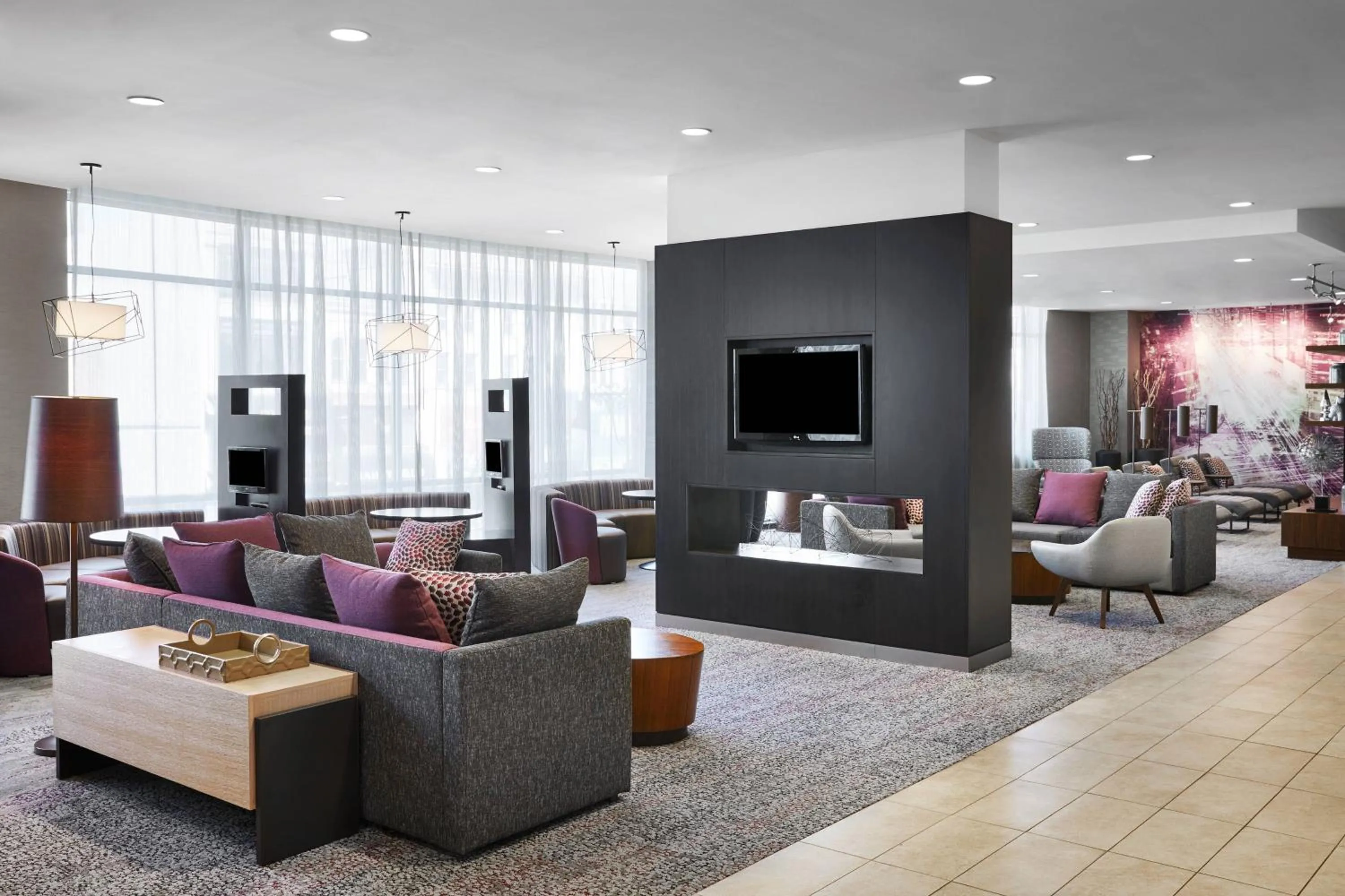 Lobby or reception in Courtyard by Marriott Newark Downtown
