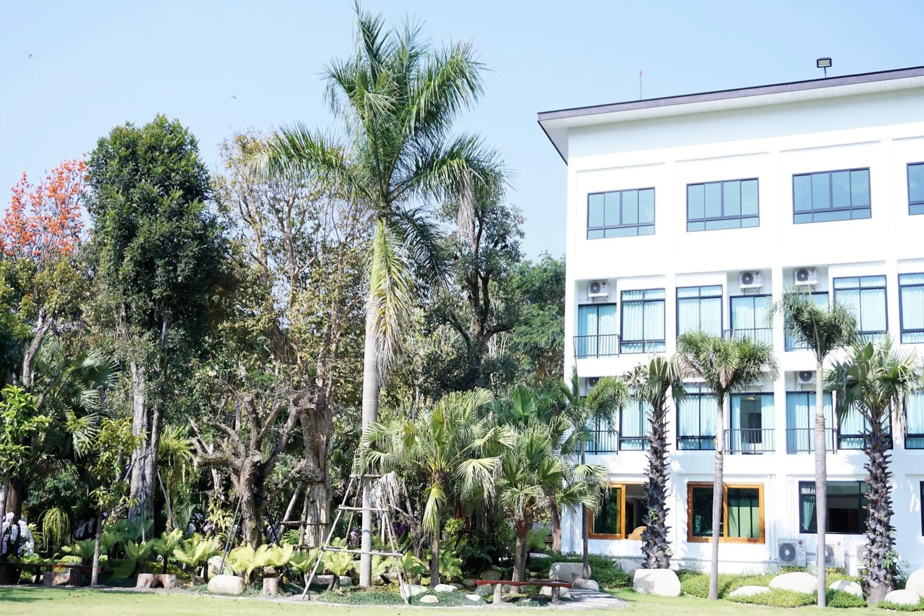 Property building in Royal Train Garden Resort