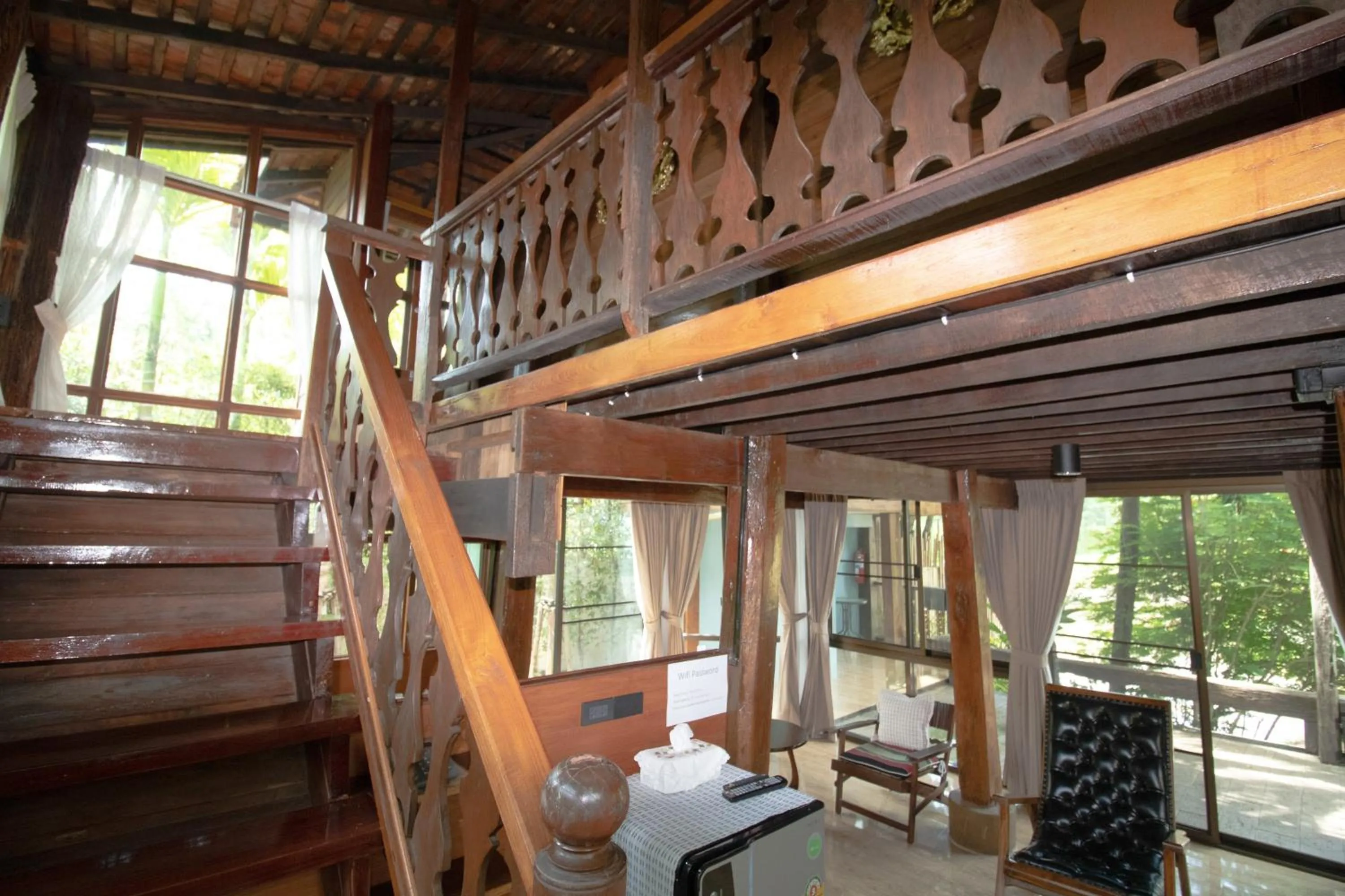 Living room in Royal Train Garden Resort