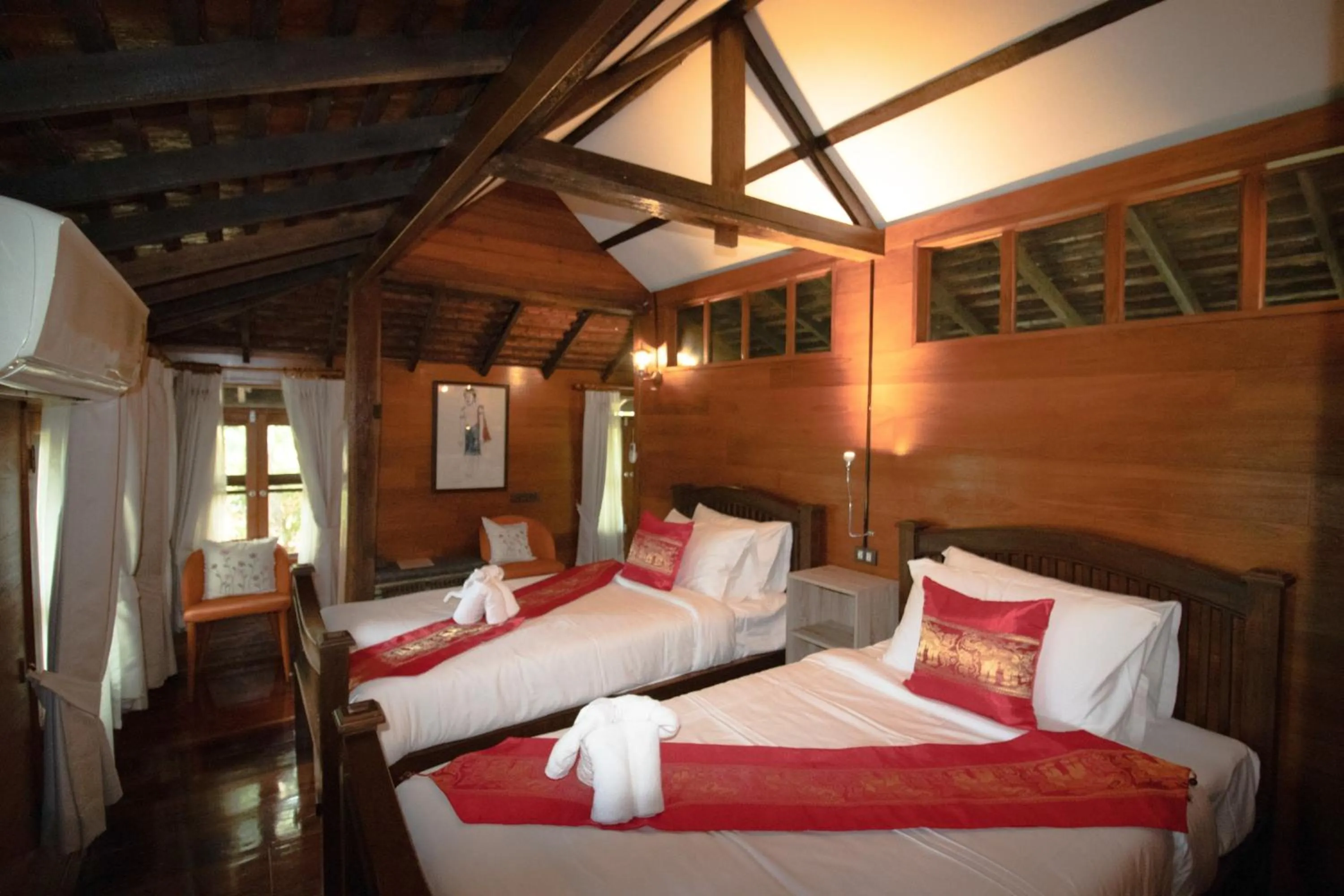 Bedroom in Royal Train Garden Resort