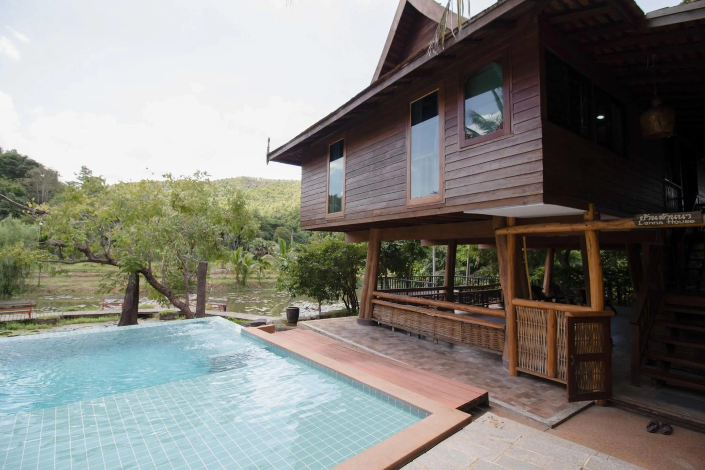 Property building in Royal Train Garden Resort