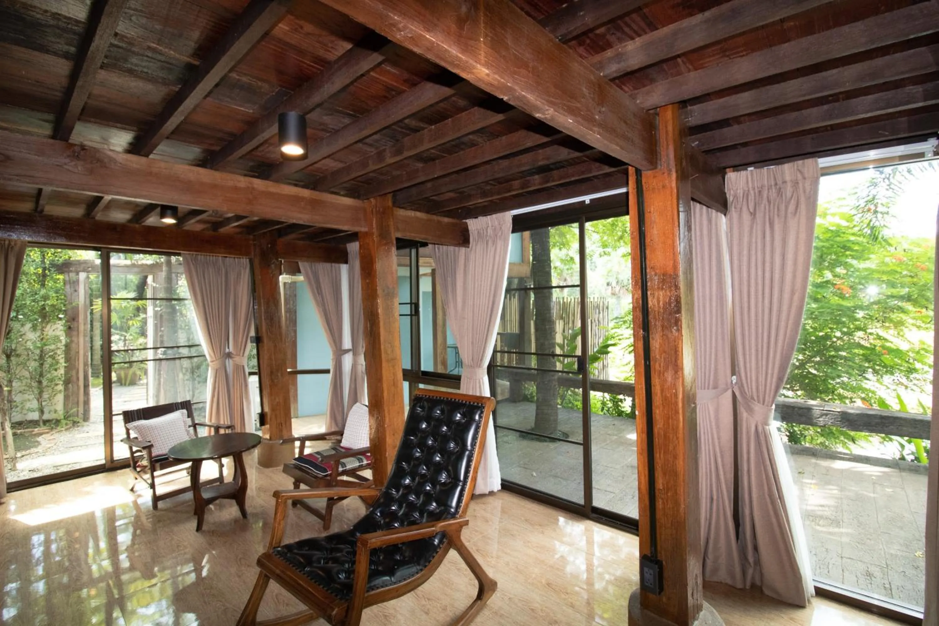 Living room in Royal Train Garden Resort