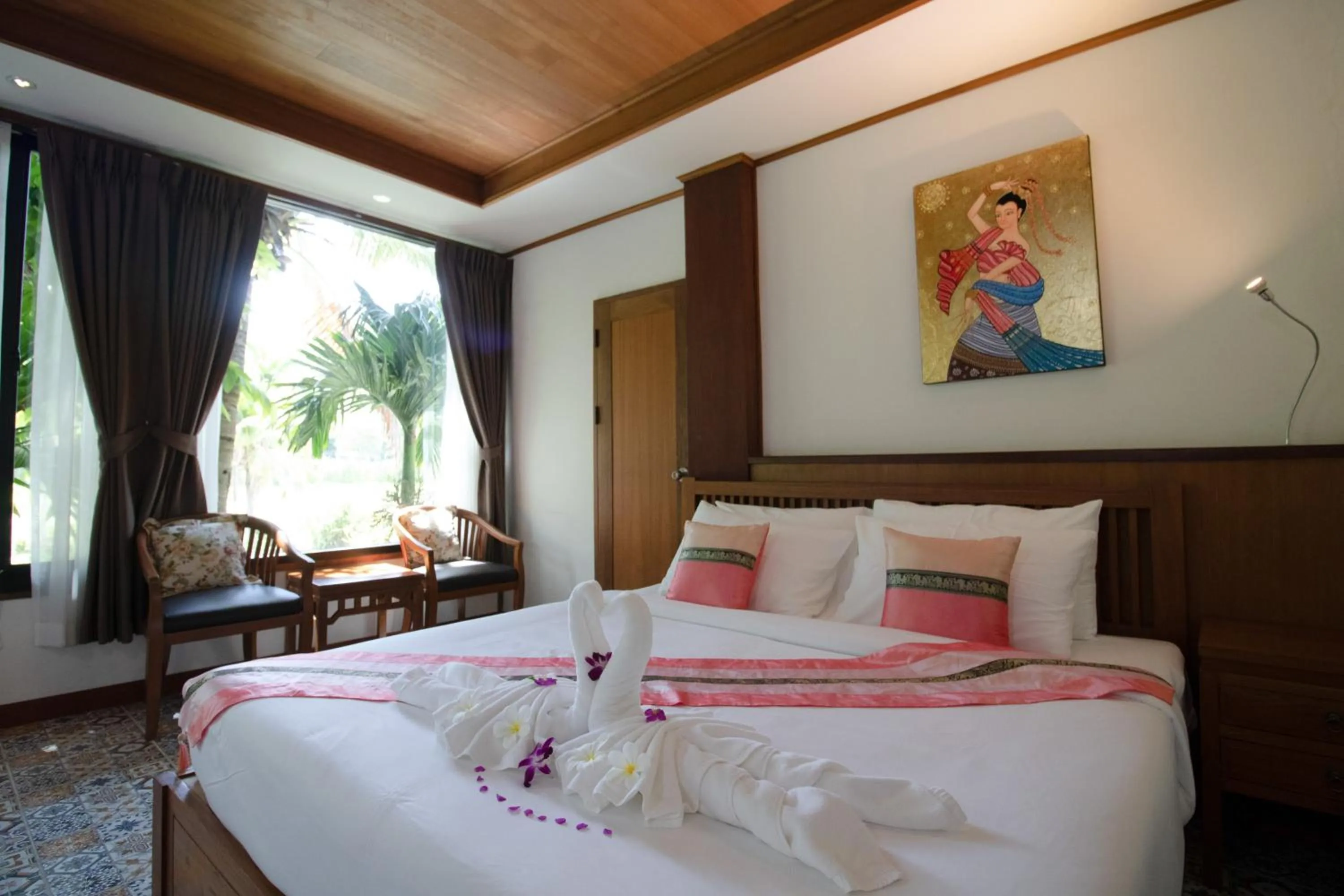 Bedroom in Royal Train Garden Resort