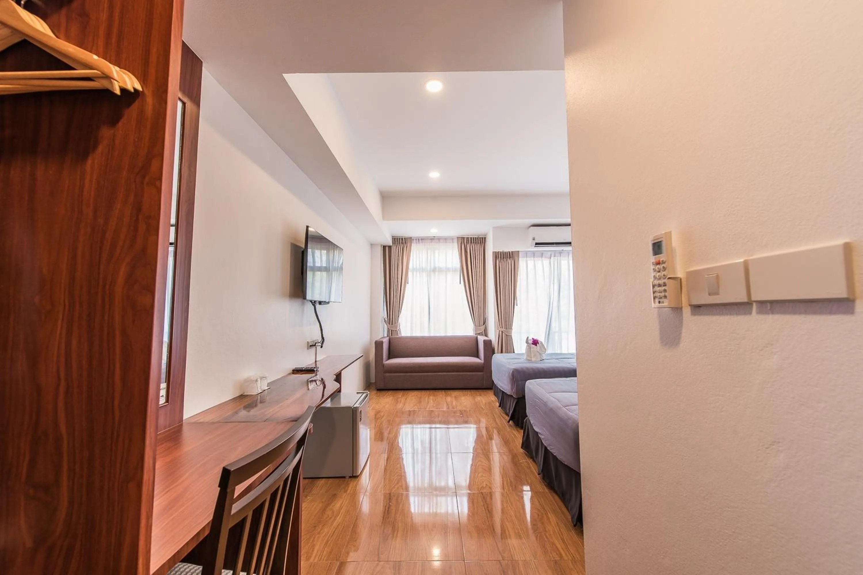 Bedroom in Royal Train Garden Resort