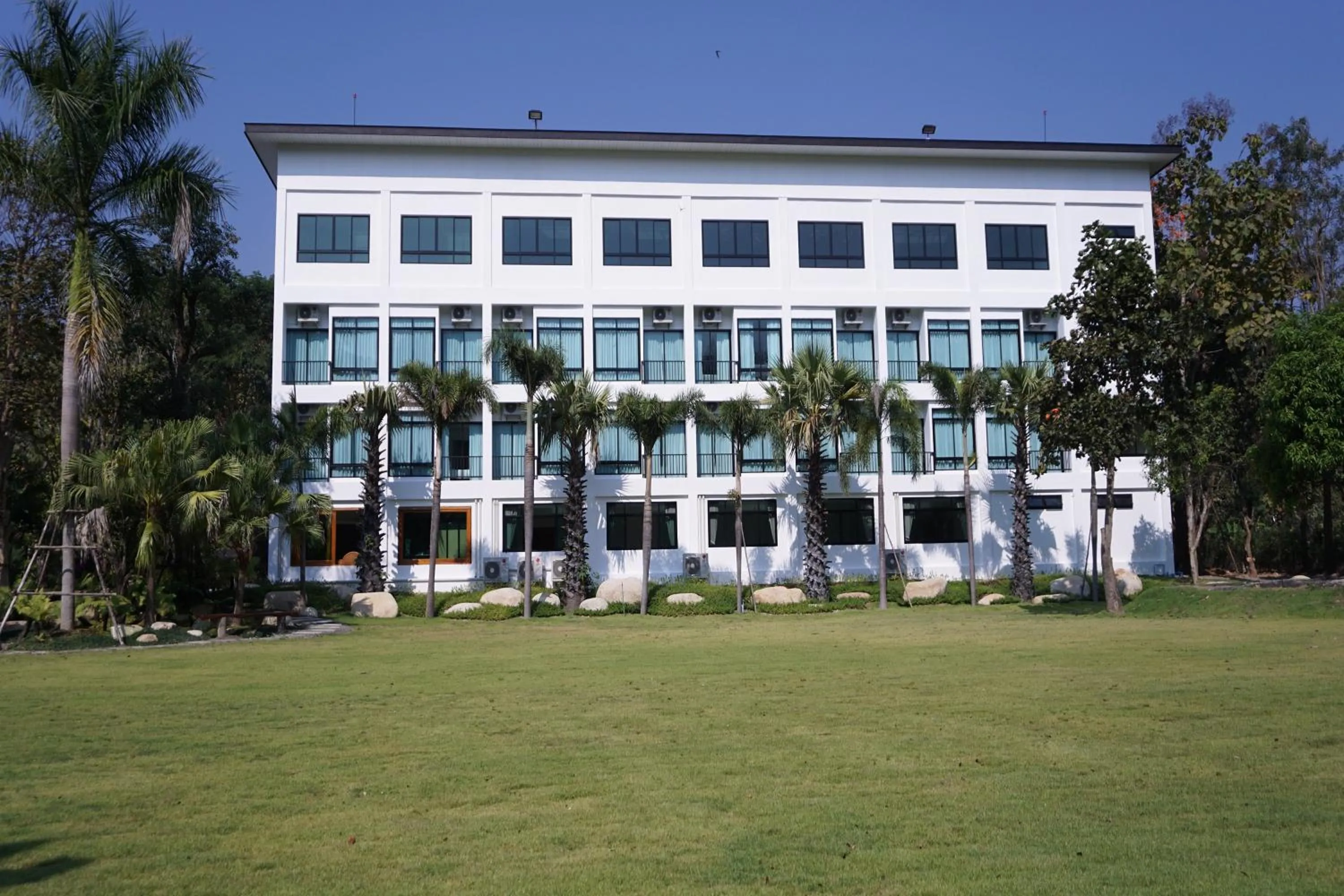 Property building in Royal Train Garden Resort