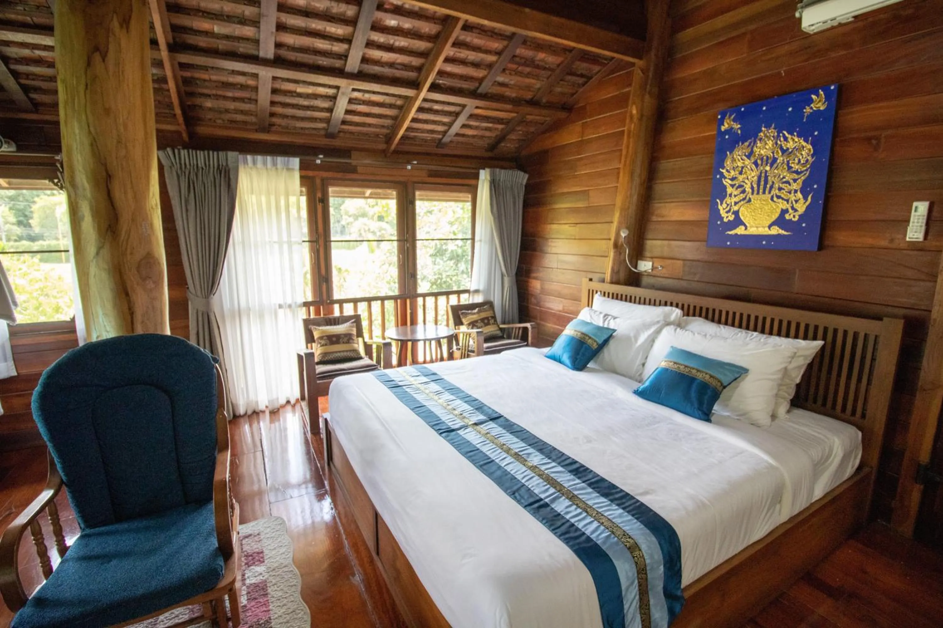 Bedroom in Royal Train Garden Resort