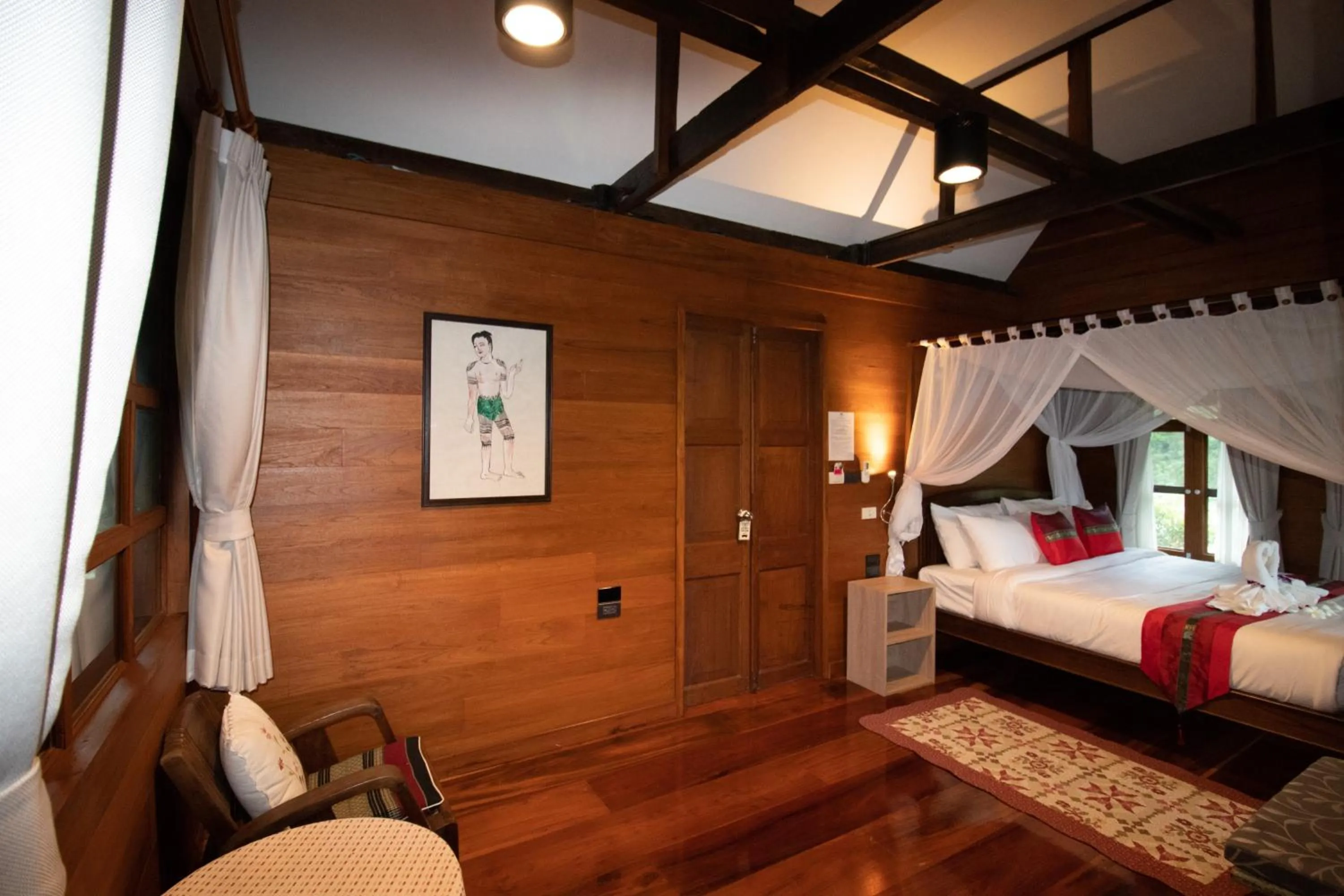 Bedroom in Royal Train Garden Resort