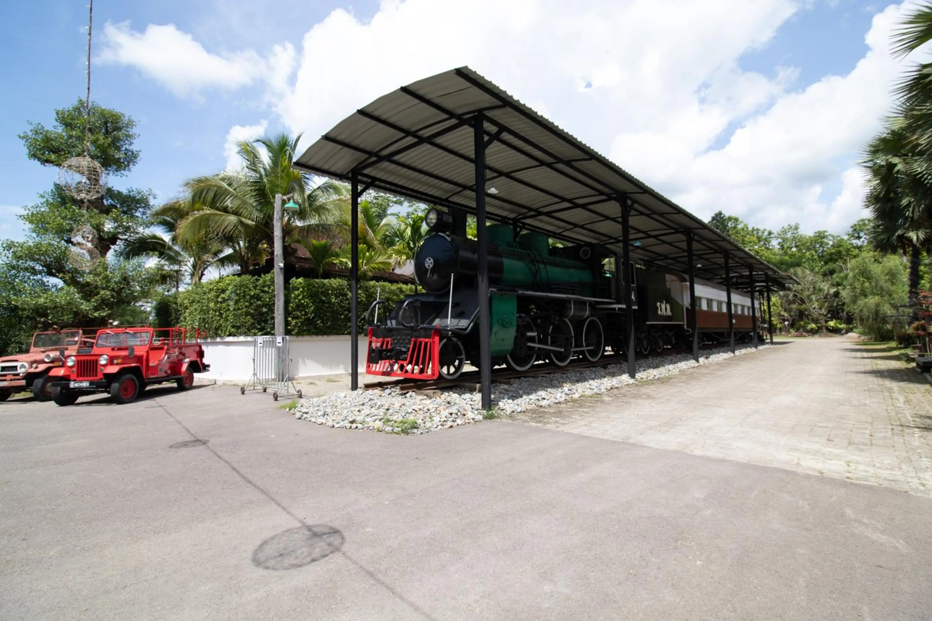 Property building in Royal Train Garden Resort