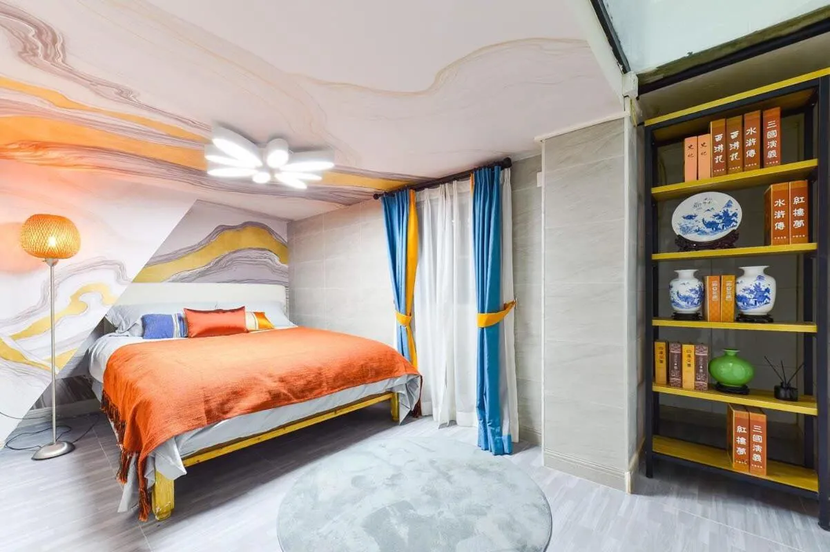 Apartment with Balcony in Guangzhou Yuexiu·Beijing Road Station· Locals Apartment 00126190