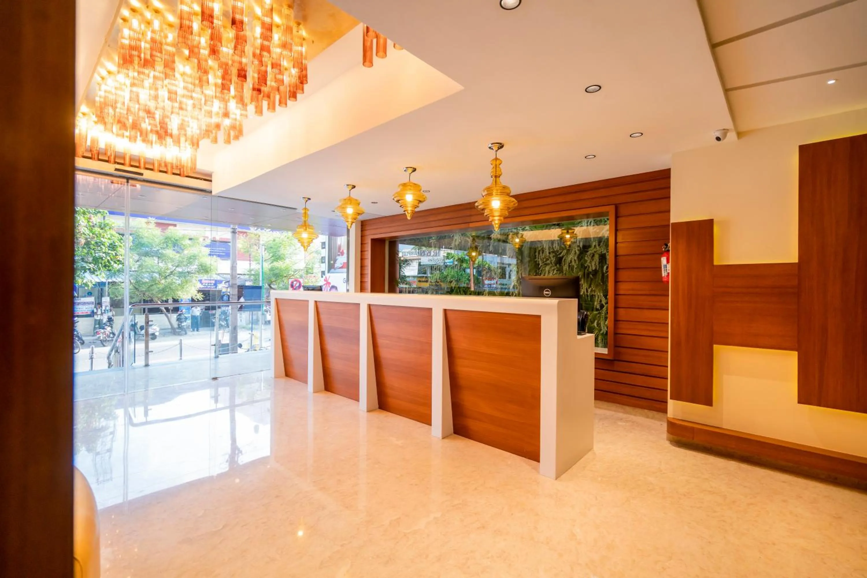 Lobby or reception in JK HOTELS