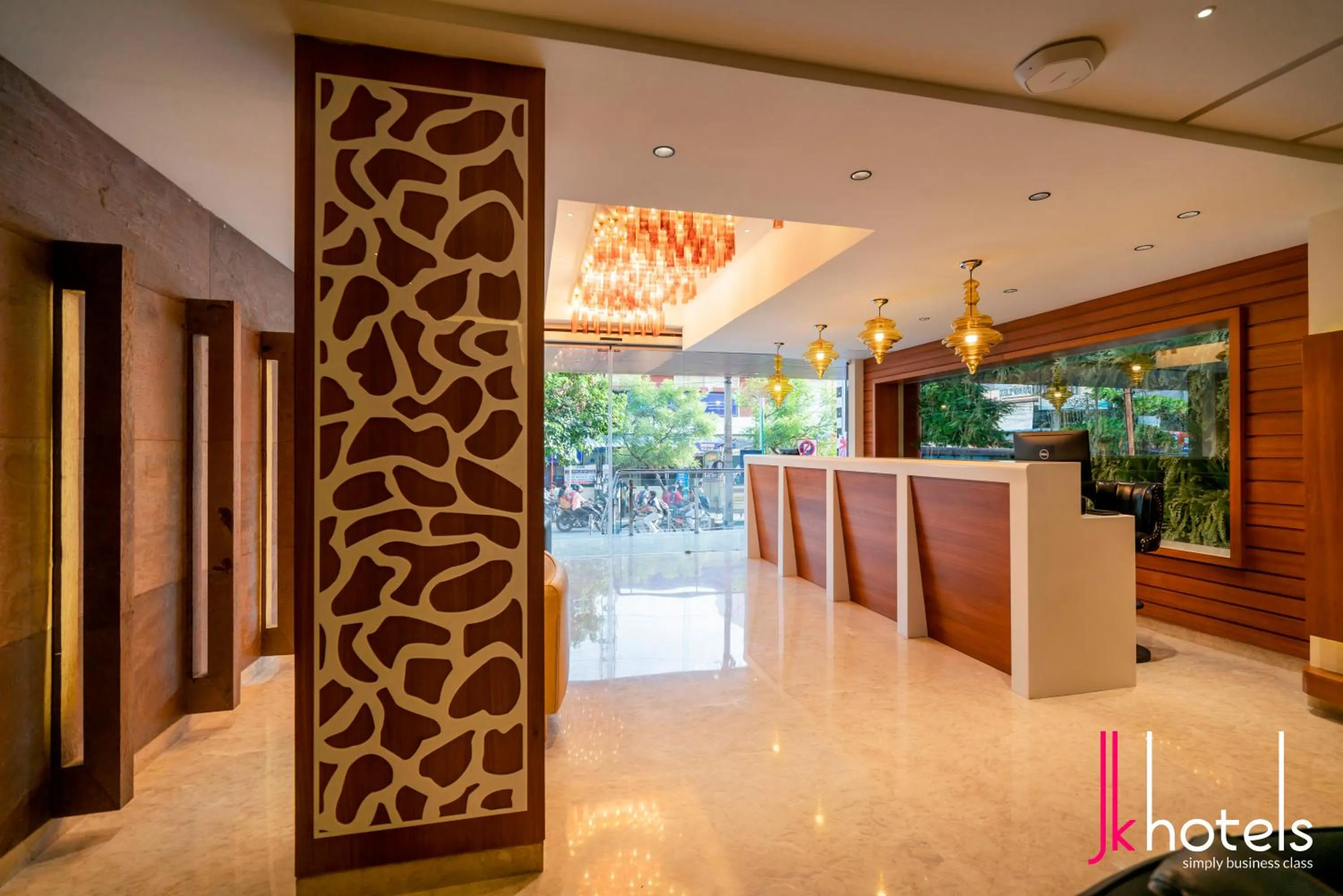 Lobby or reception in JK HOTELS