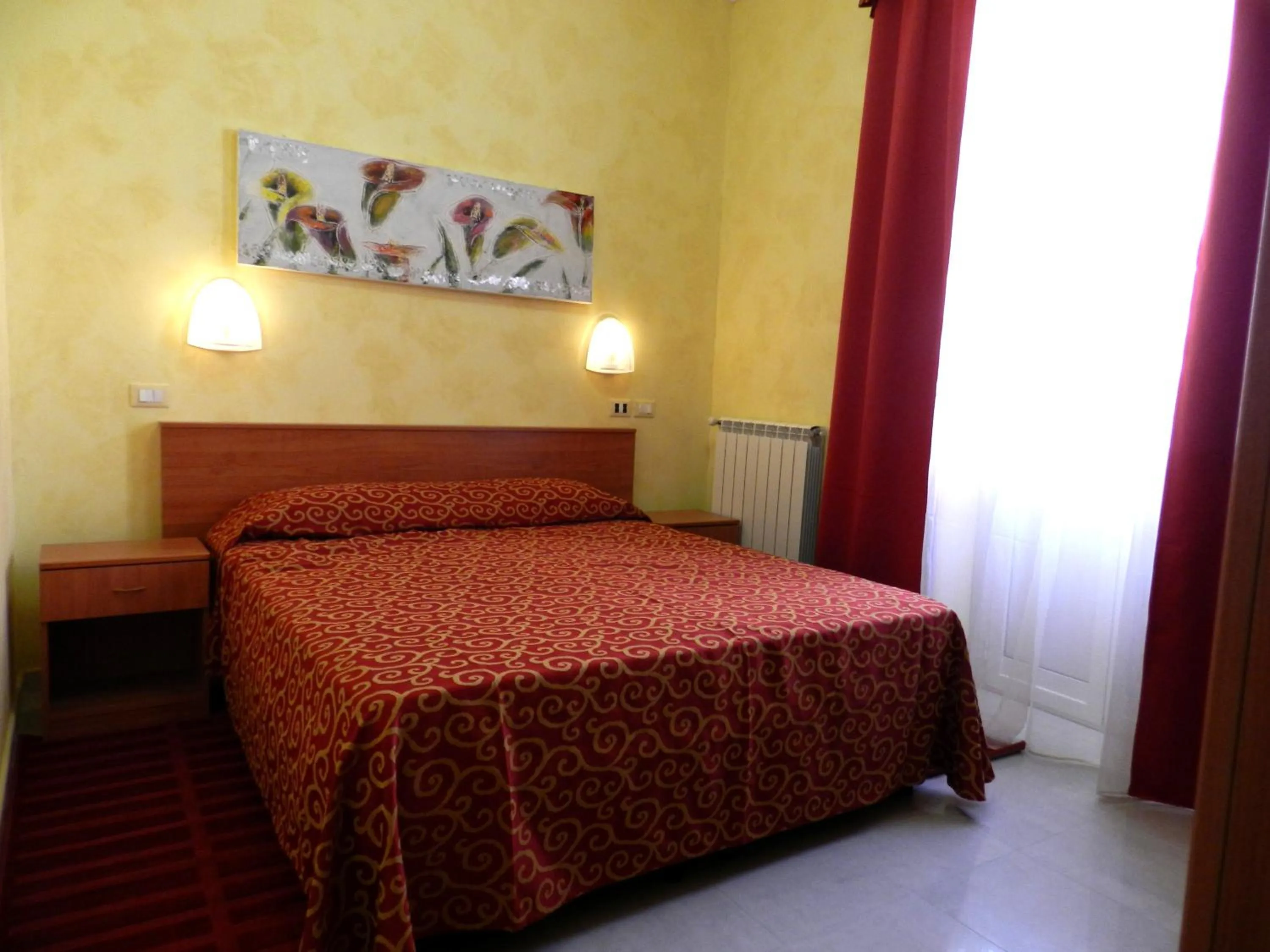 Bed in Hotel Air Palace Lingotto