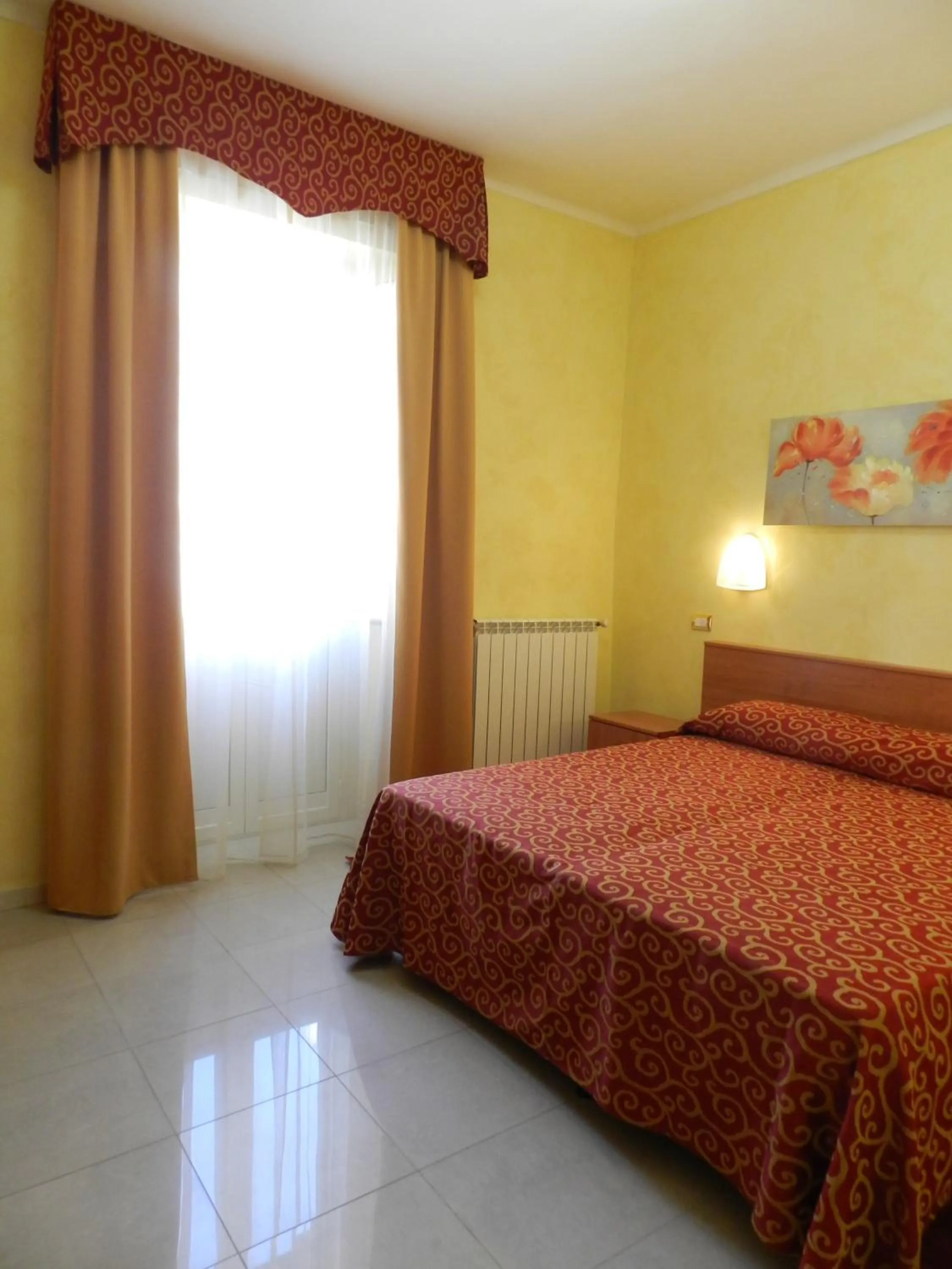 Bed in Hotel Air Palace Lingotto