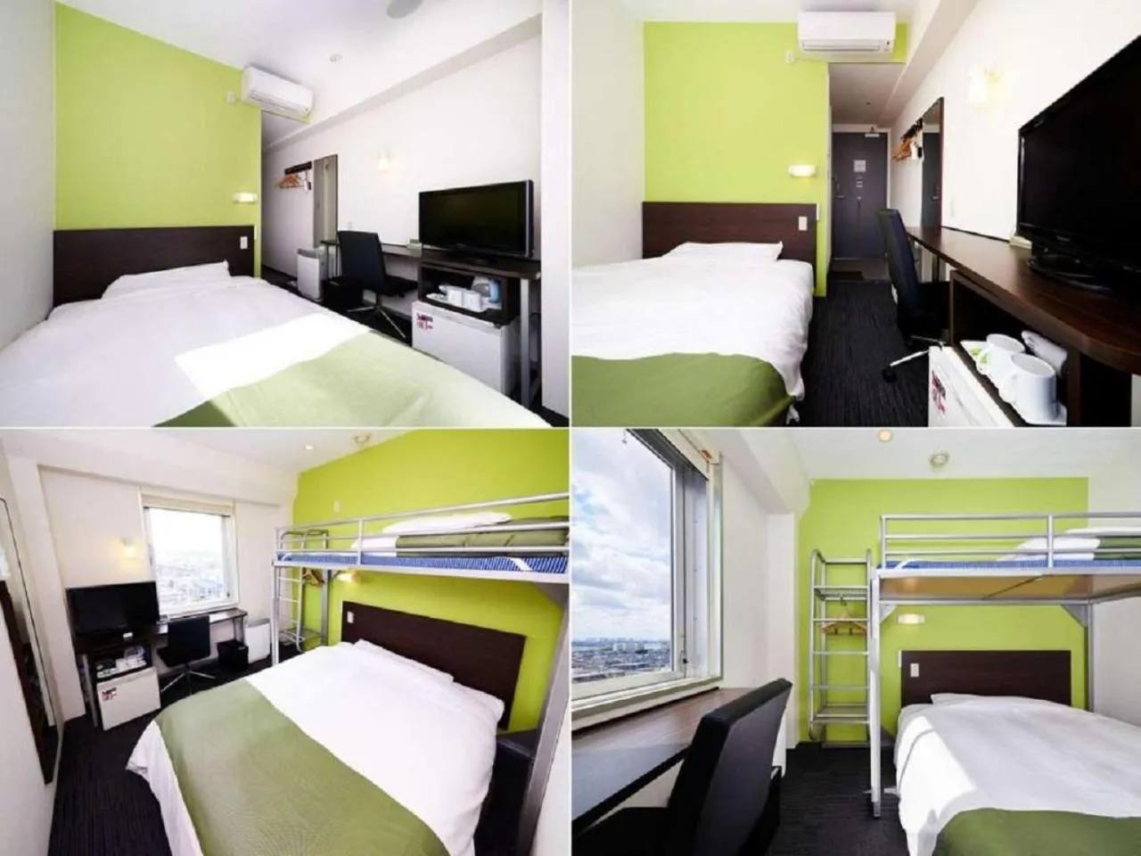 Bed in Super Hotel Tozai line Ichikawa Myoden Ekimae