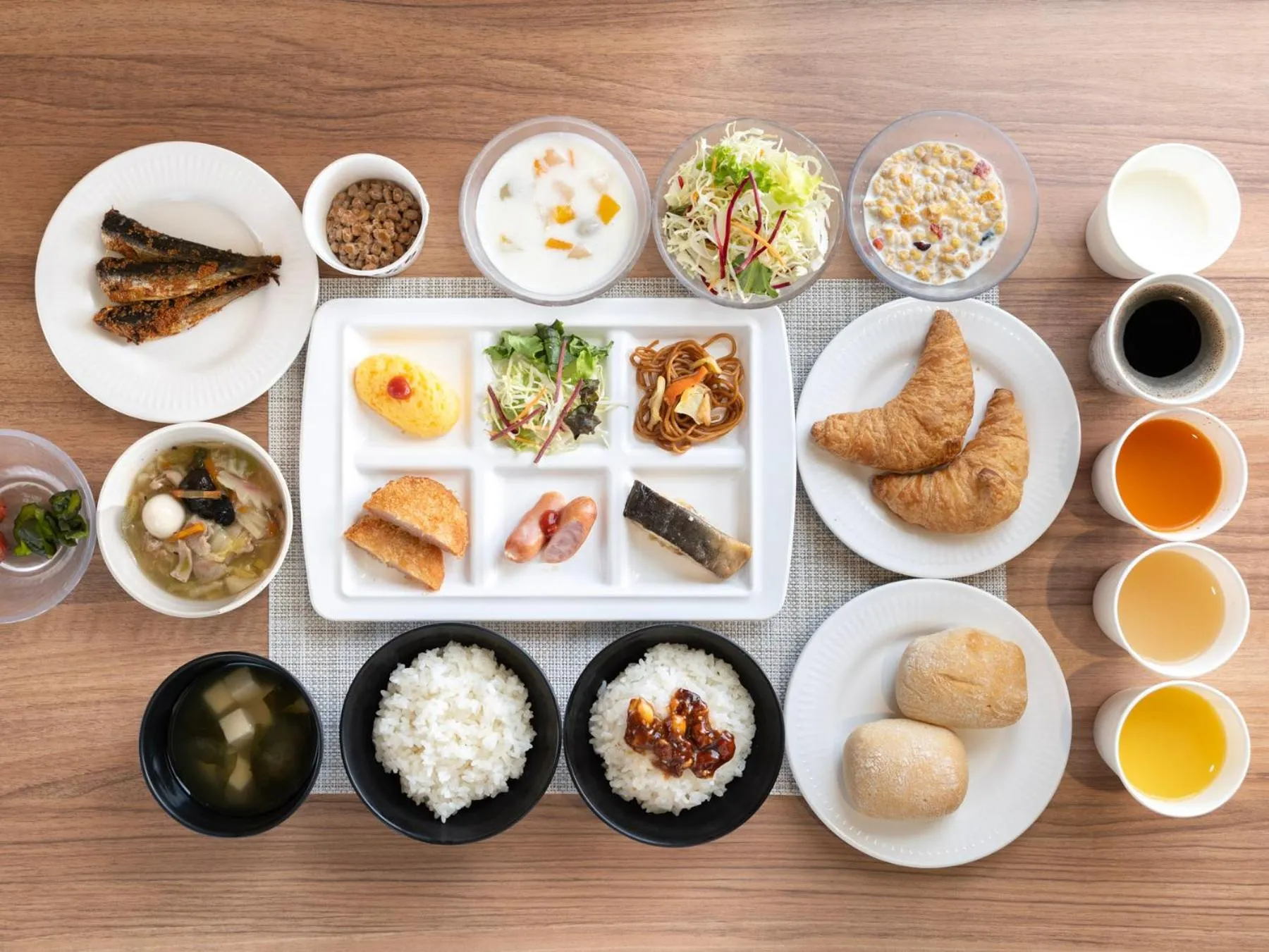 Breakfast in Super Hotel Tozai line Ichikawa Myoden Ekimae