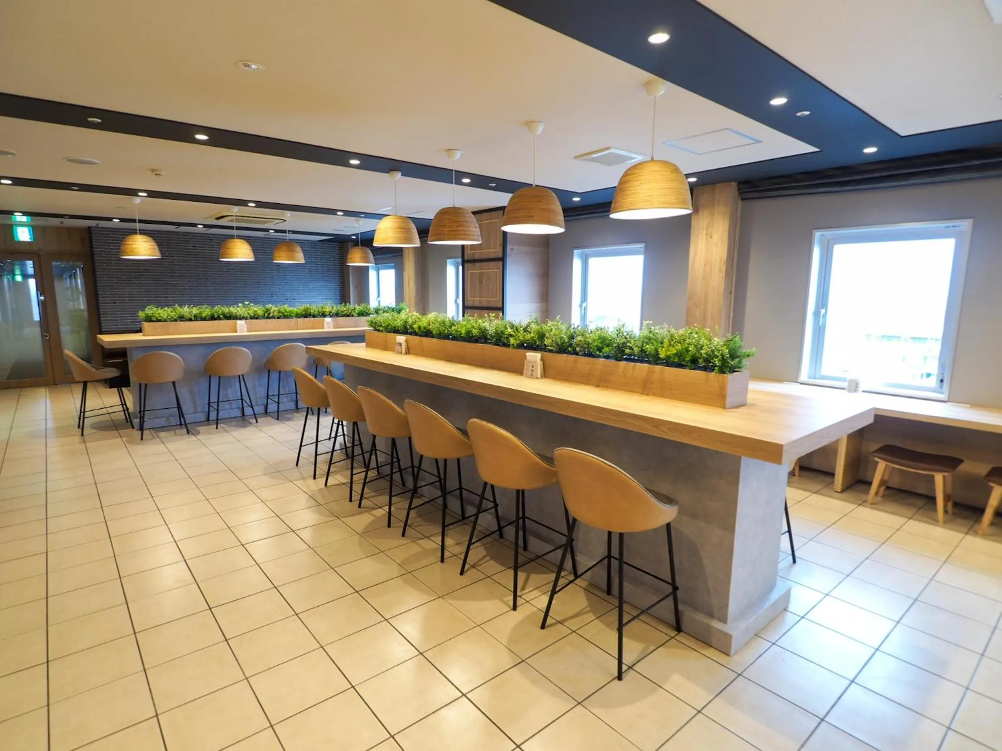 Lounge or bar in Super Hotel Tozai line Ichikawa Myoden Ekimae